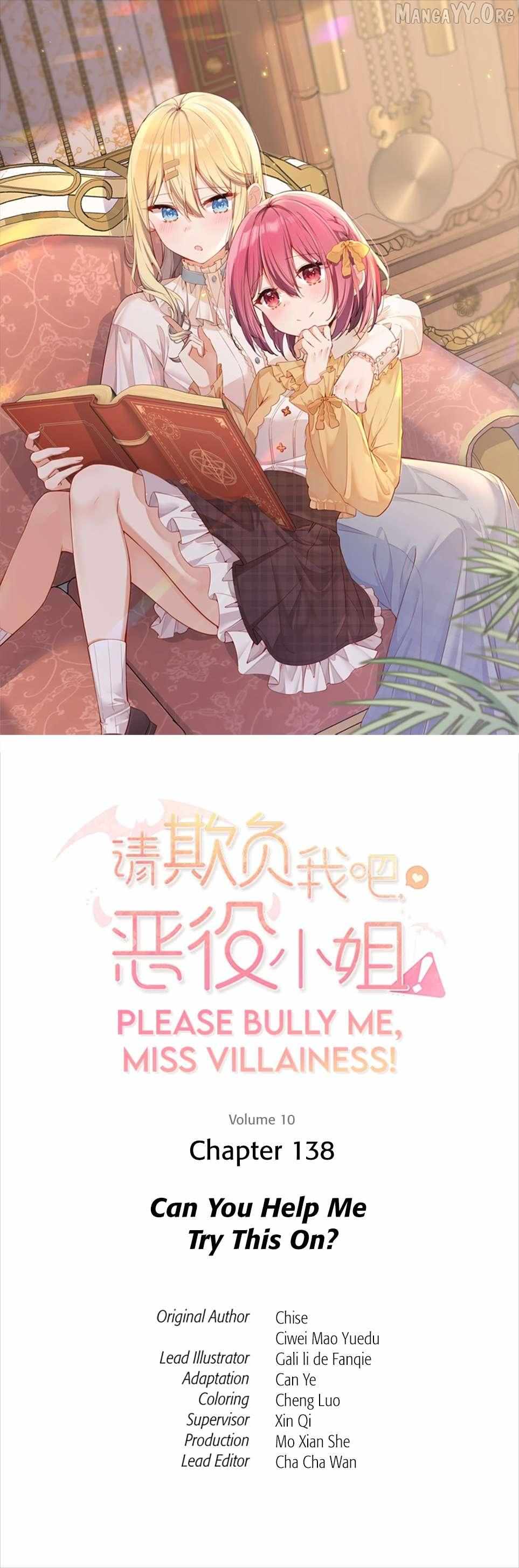 Please Bully Me, Miss Villainess! Chapter 138 page 1 - 