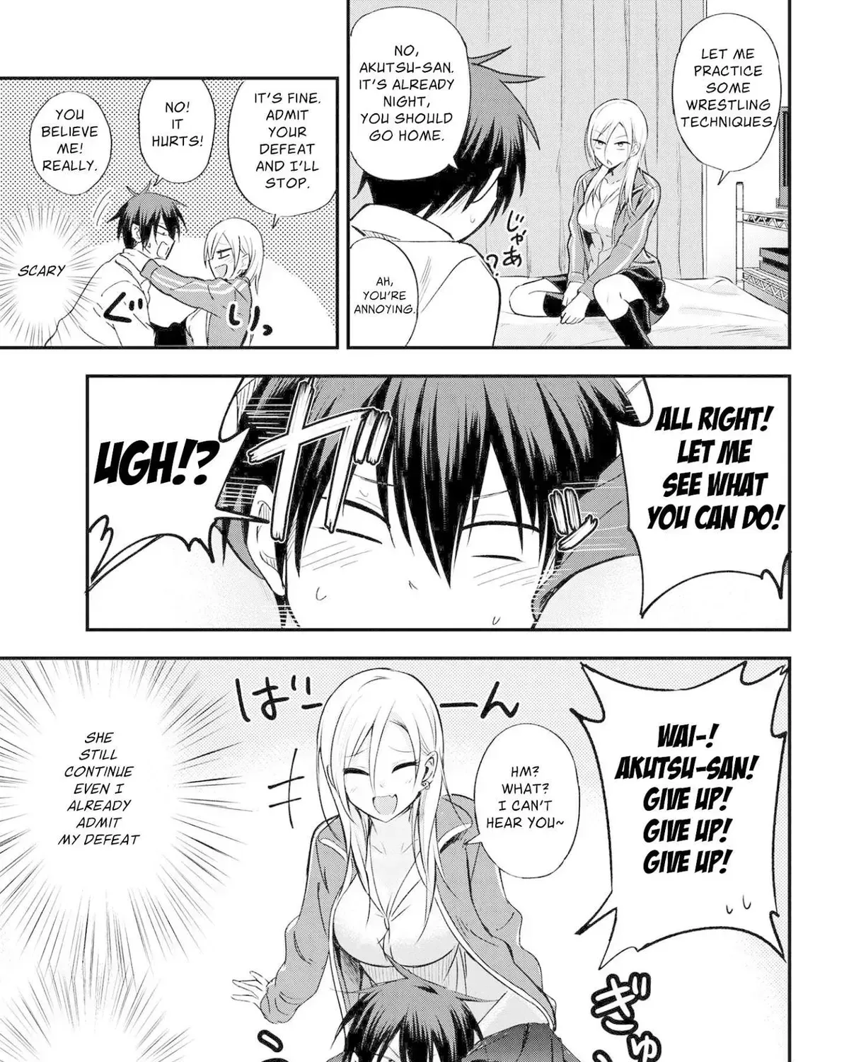 Please Go Home, Akutsu-San! Chapter 1.1 page 7 - 