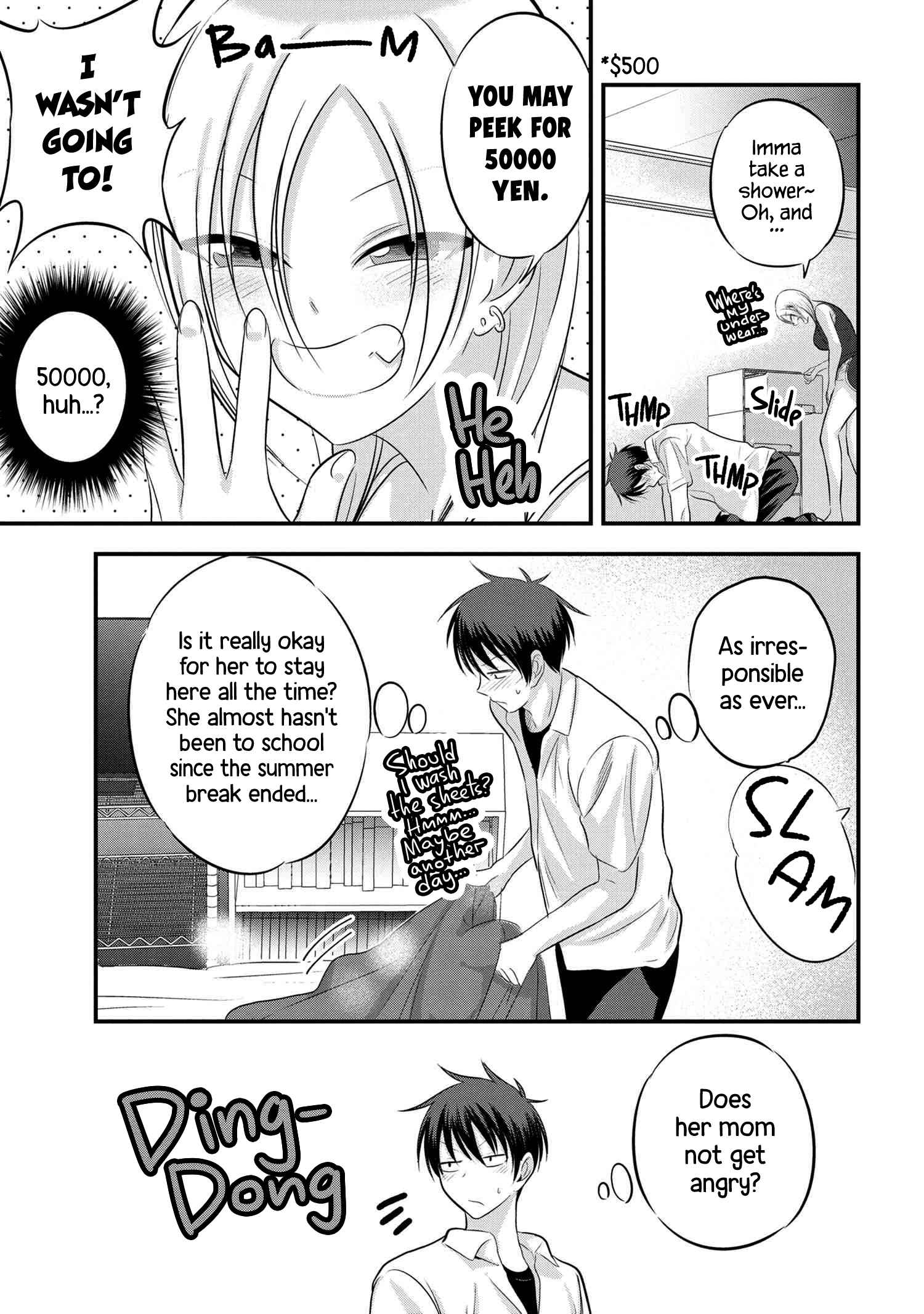 Please Go Home, Akutsu-San! Chapter 100 page 3 - 