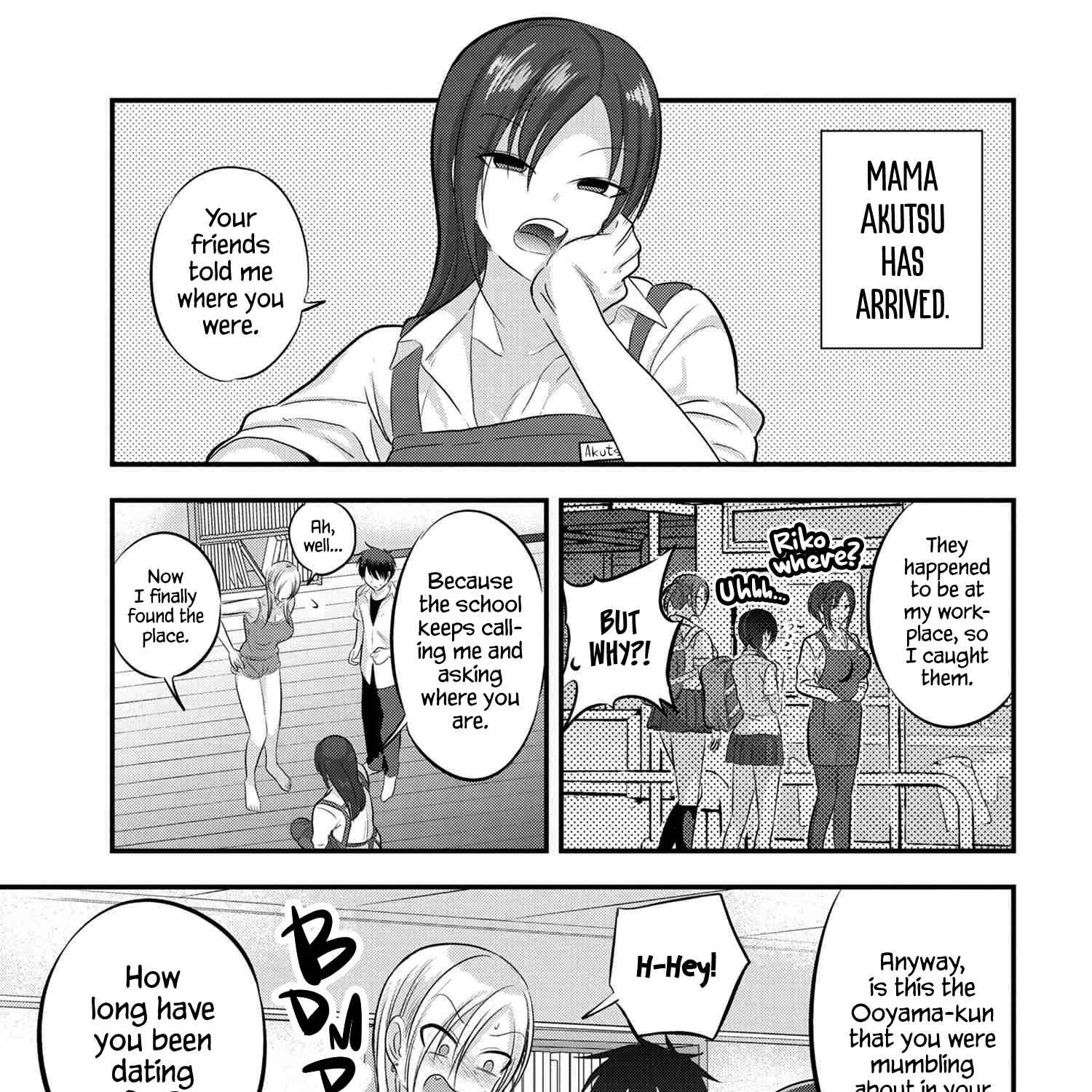 Please Go Home, Akutsu-San! Chapter 101 page 1 - 