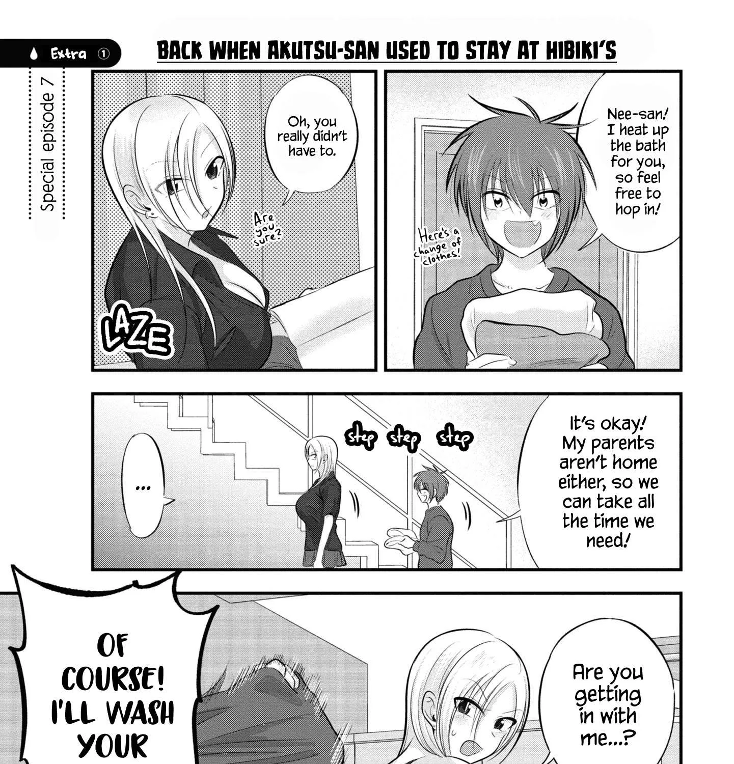 Please Go Home, Akutsu-San! Chapter 105.1 page 1 - 