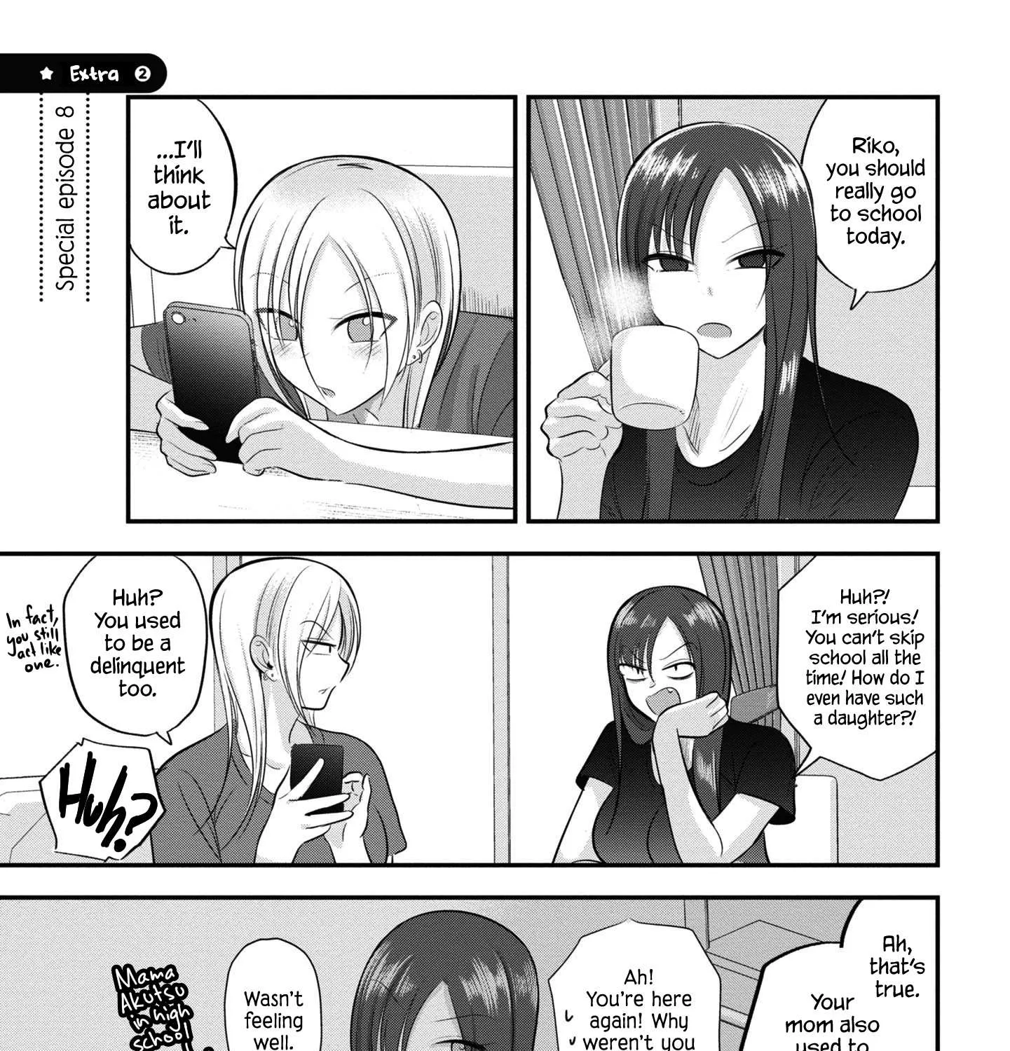 Please Go Home, Akutsu-San! Chapter 105.2 page 1 - 