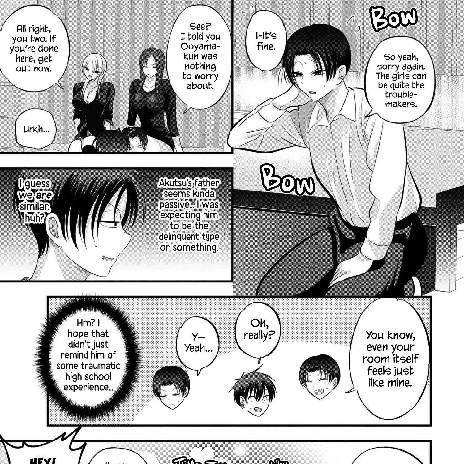 Please Go Home, Akutsu-San! Chapter 114.3 page 5 - 