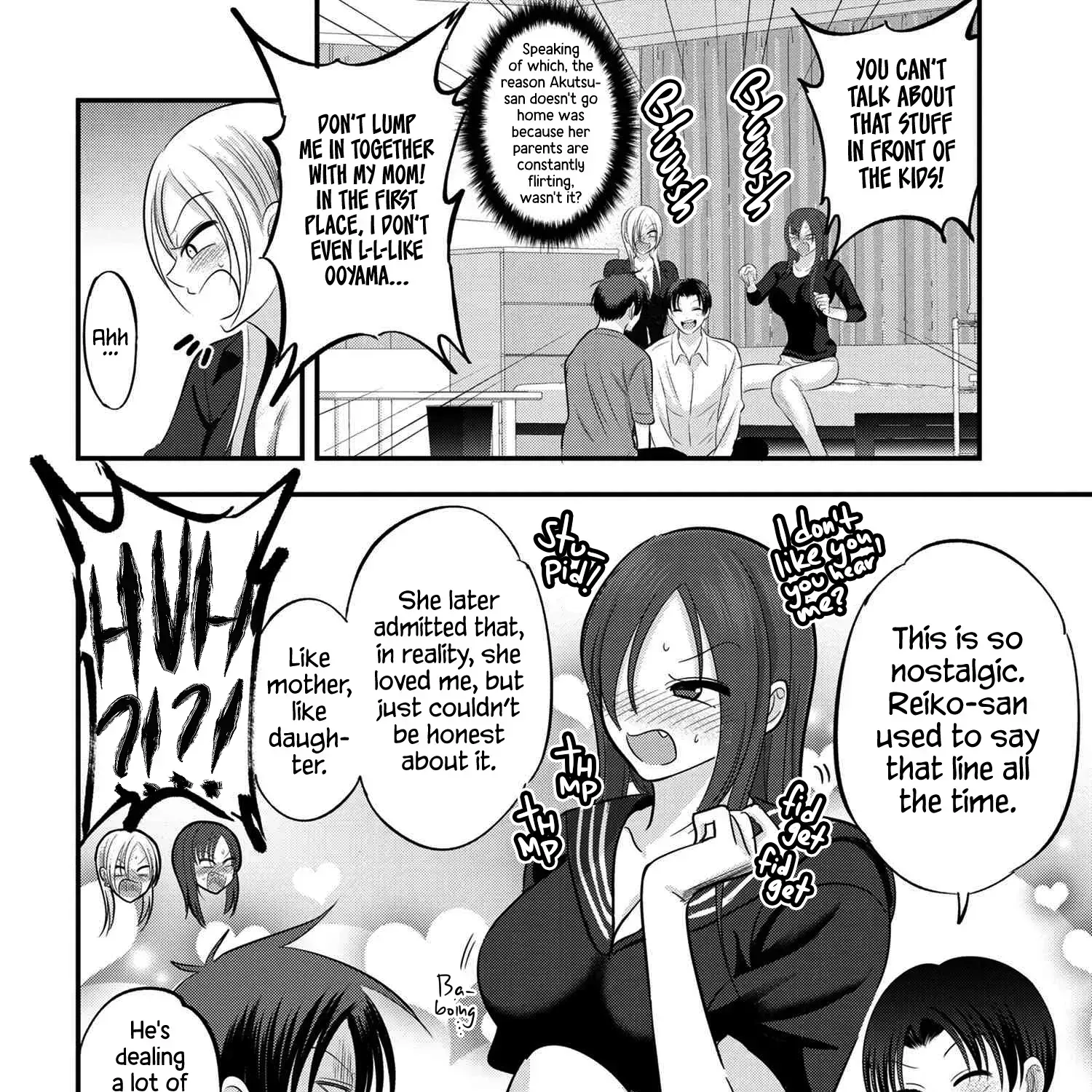 Please Go Home, Akutsu-San! Chapter 114.3 page 7 - 