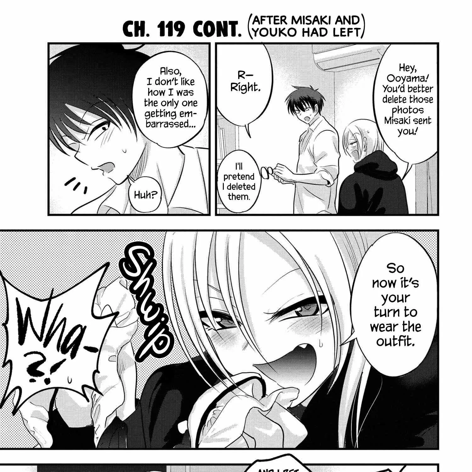 Please Go Home, Akutsu-San! Chapter 119.5 page 1 - 