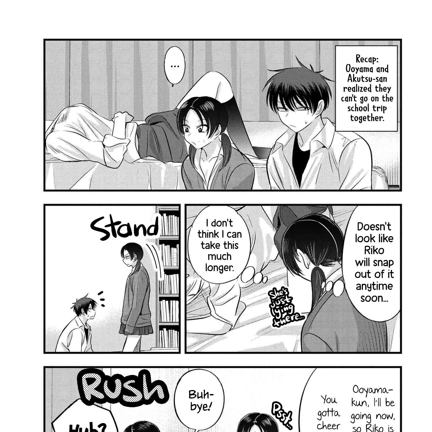 Please Go Home, Akutsu-San! Chapter 124 page 1 - 