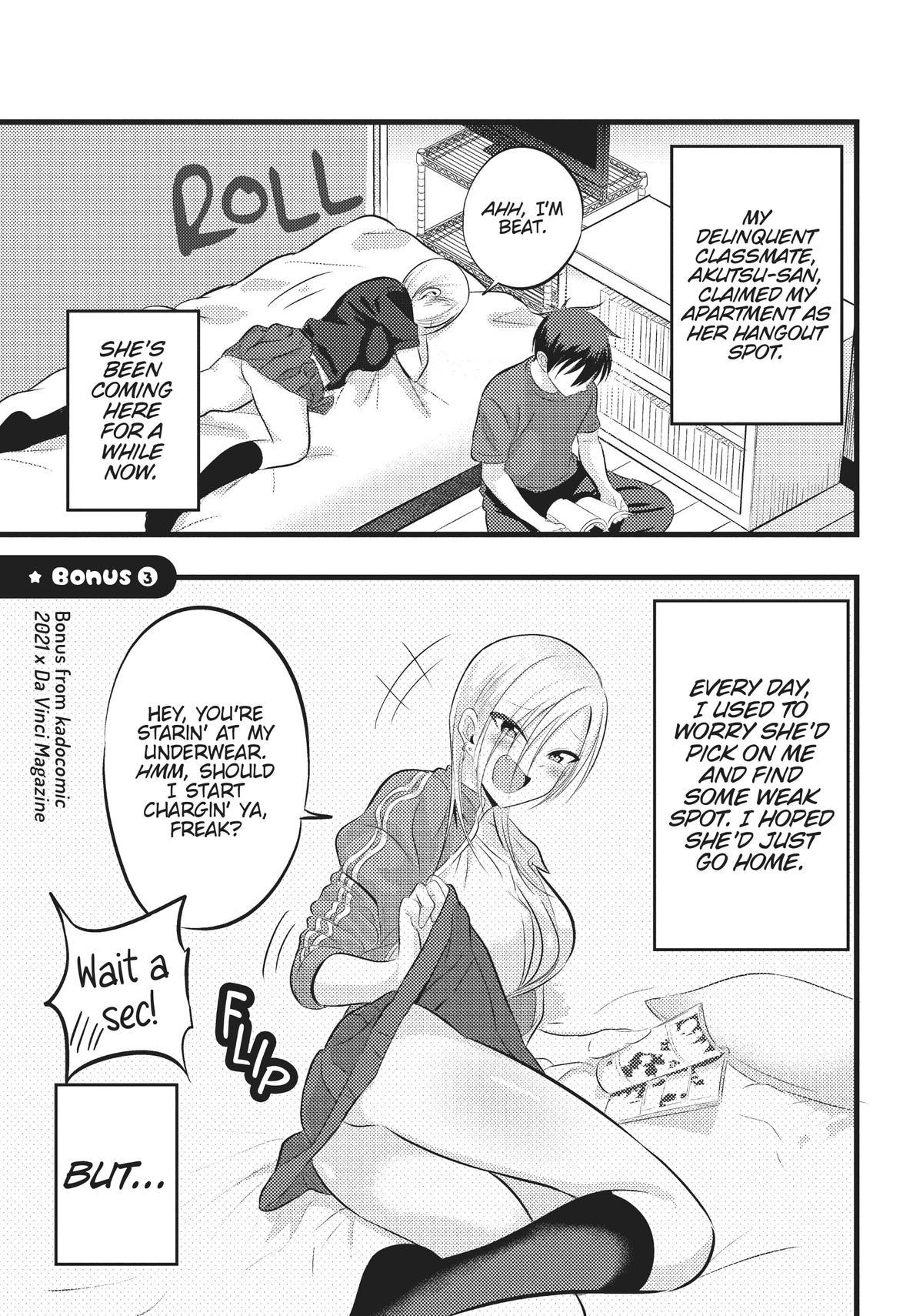 Please Go Home, Akutsu-San! Chapter 125.1 page 13 - 