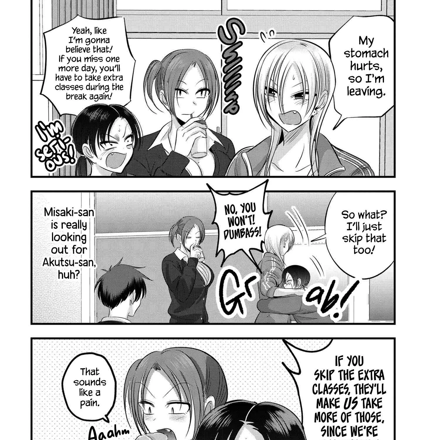 Please Go Home, Akutsu-San! Chapter 129 page 3 - 