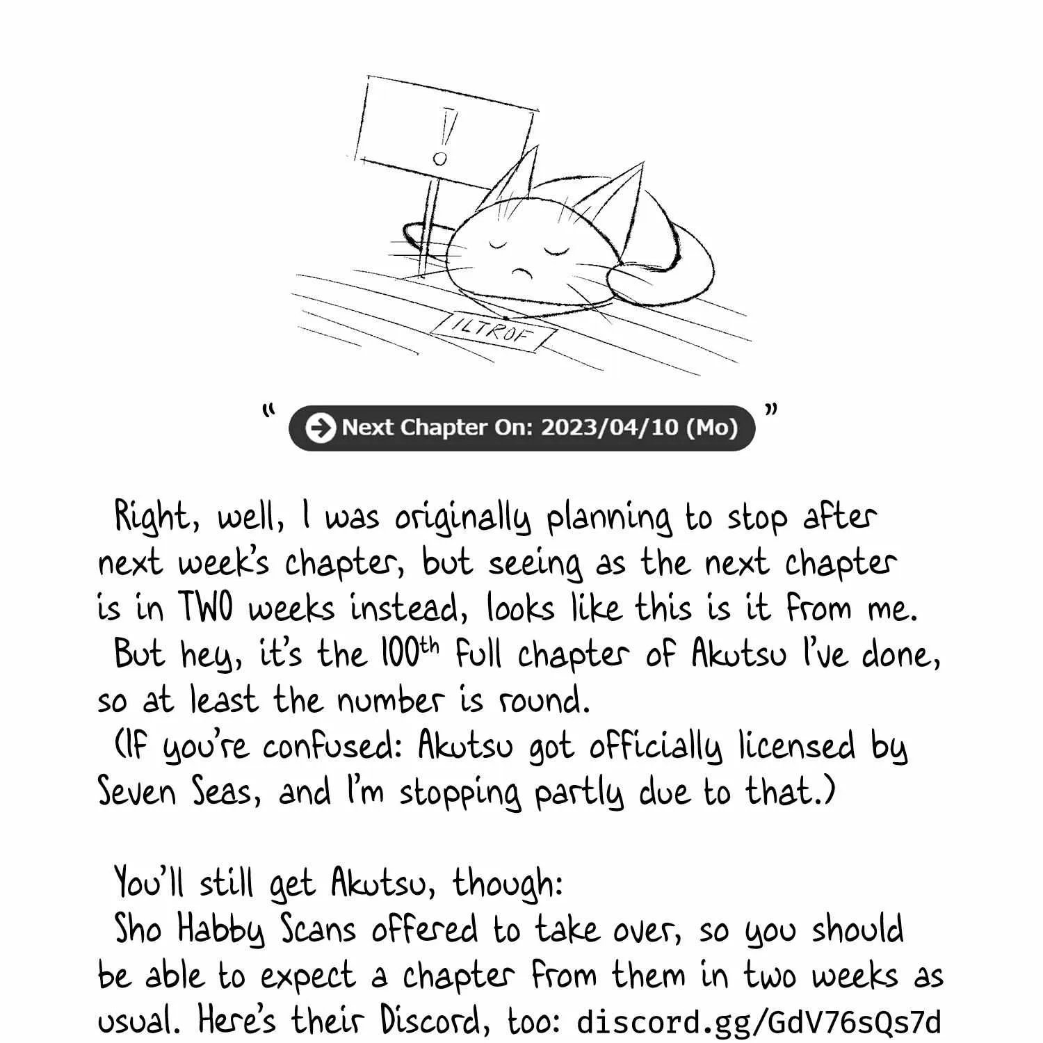Please Go Home, Akutsu-San! Chapter 137 page 18 - 