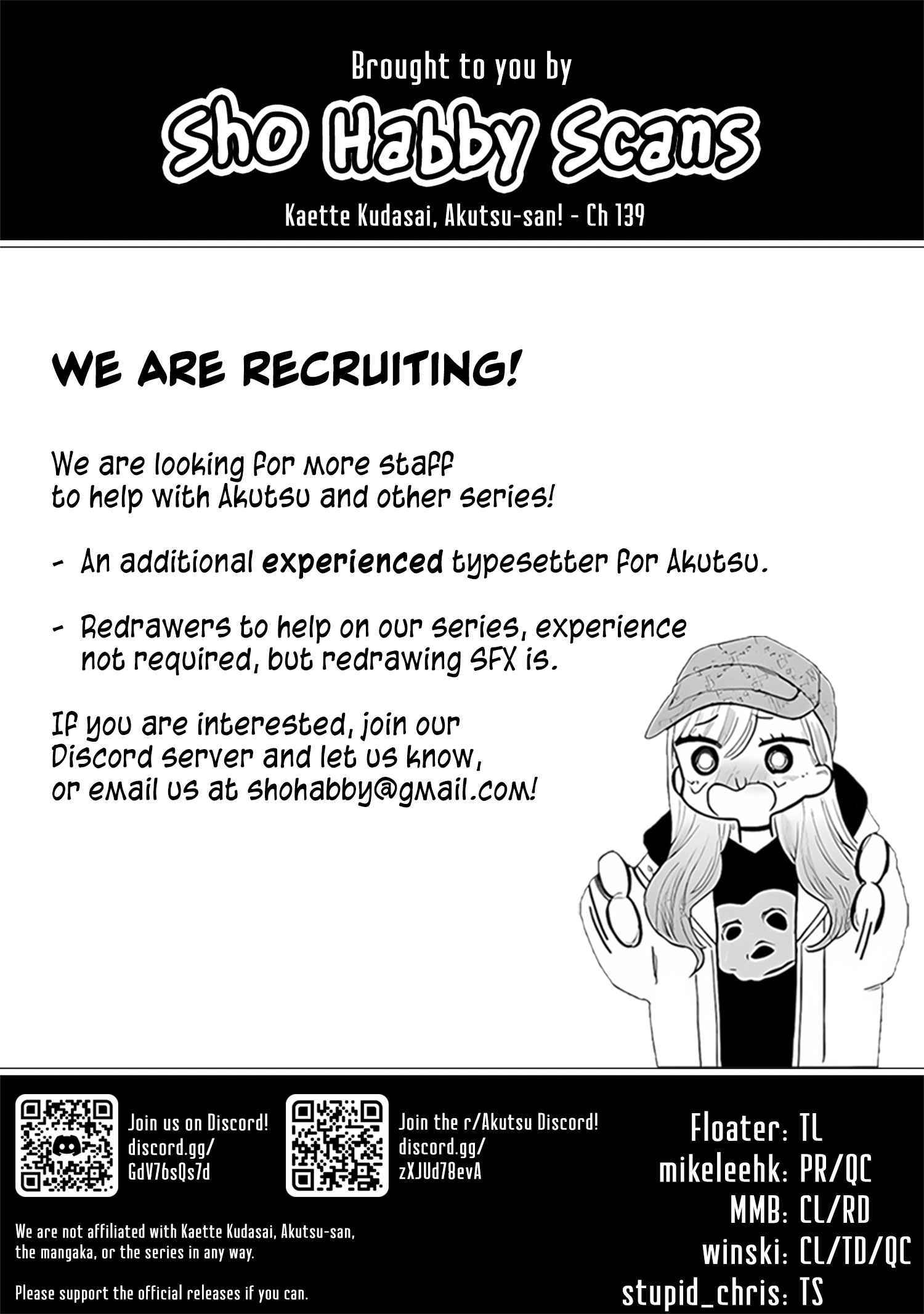 Please Go Home, Akutsu-San! Chapter 139 page 9 - 