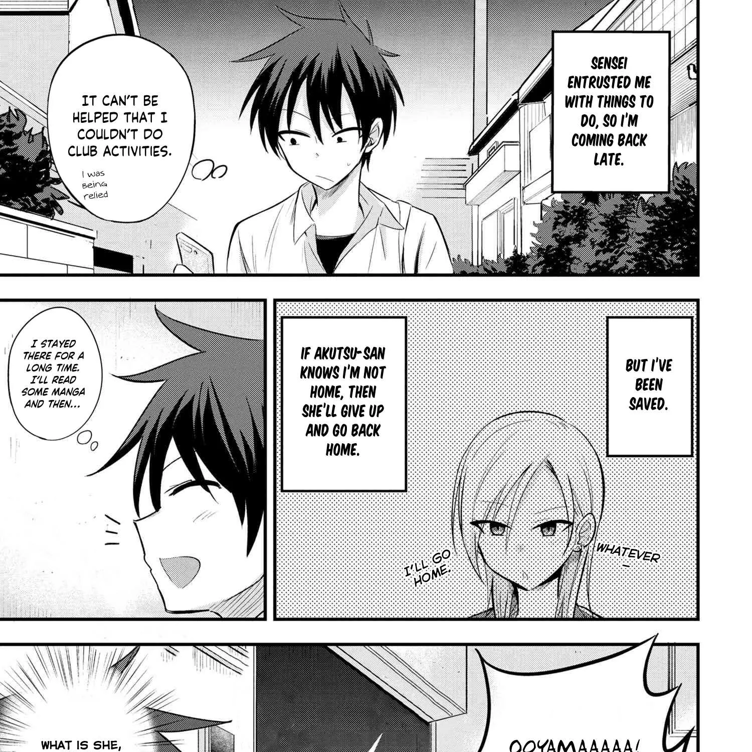 Please Go Home, Akutsu-San! Chapter 14 page 3 - 
