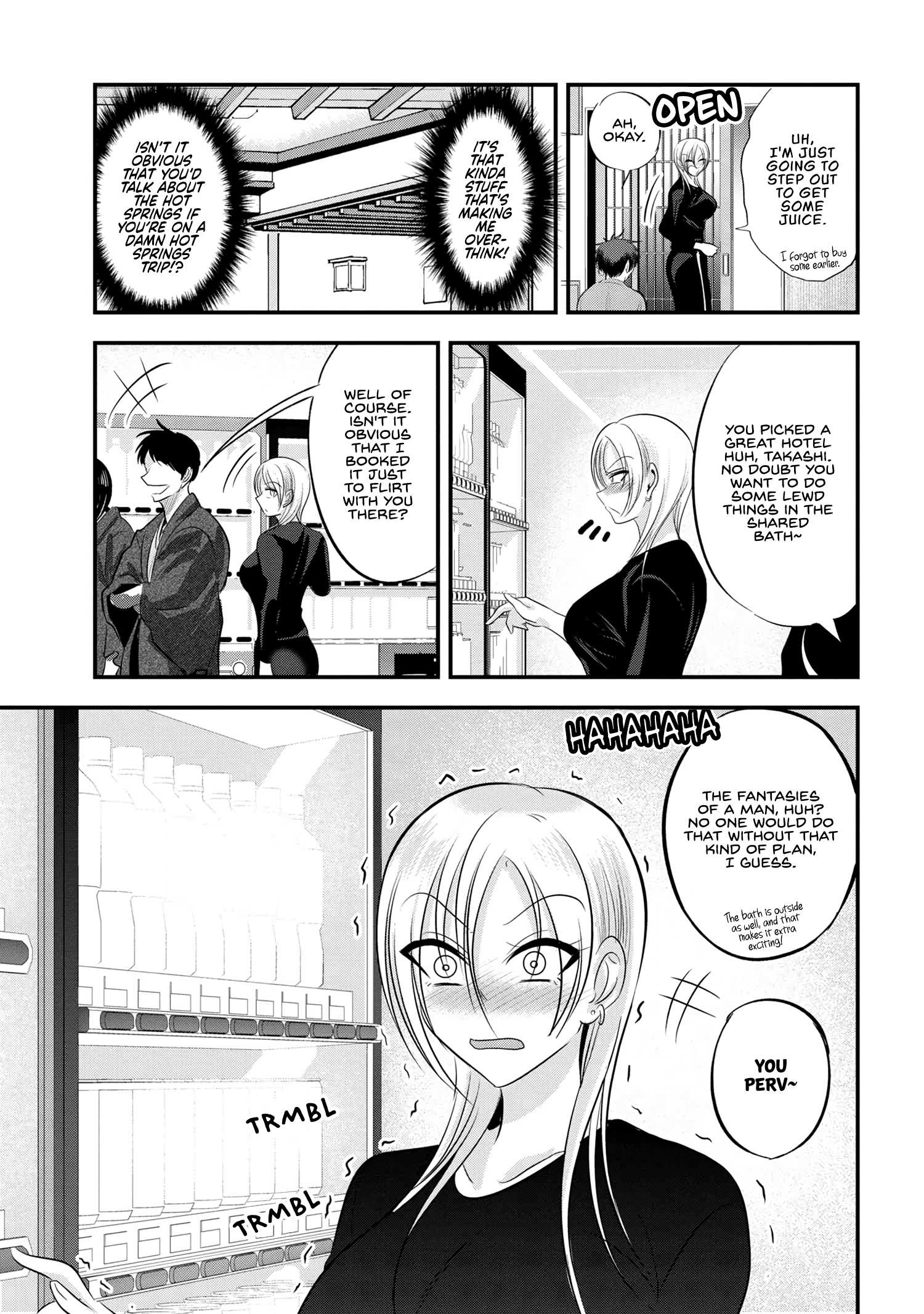 Please Go Home, Akutsu-San! Chapter 140 page 3 - 