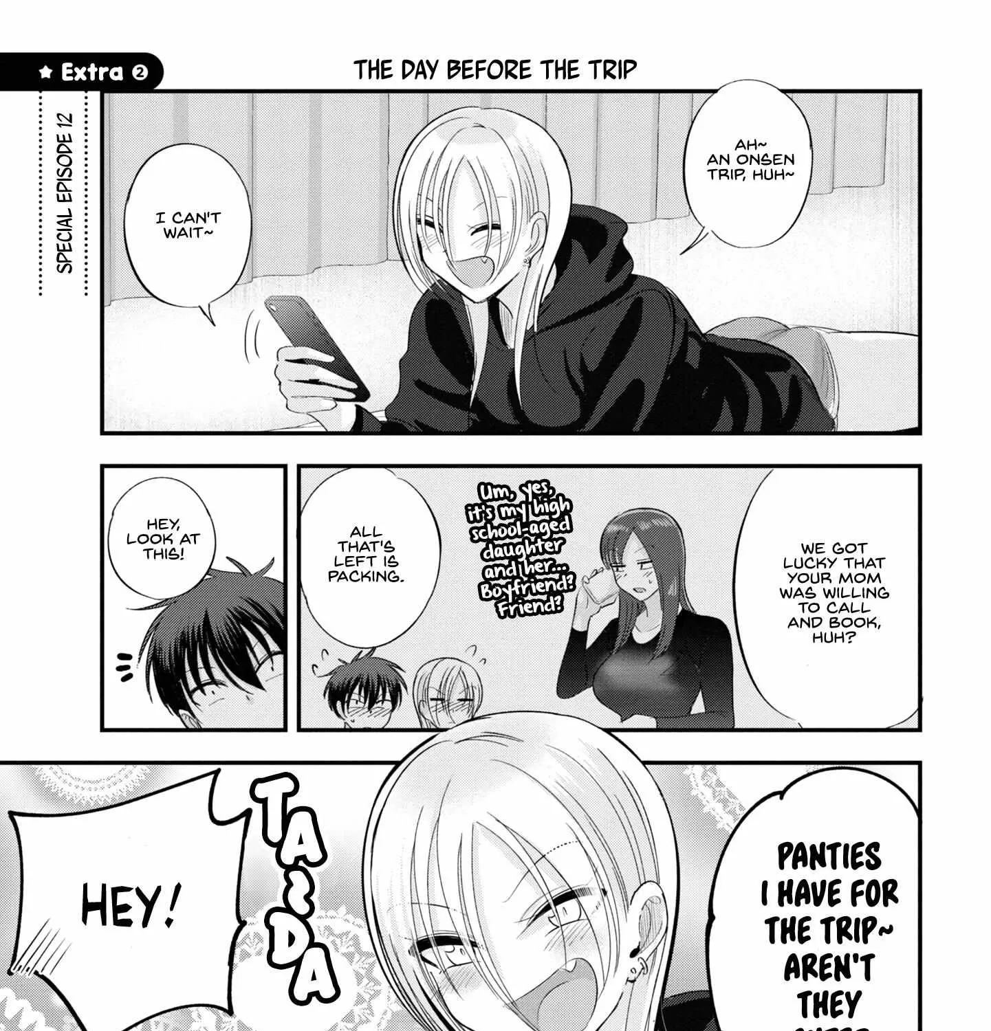 Please Go Home, Akutsu-San! Chapter 141.2 page 2 - 
