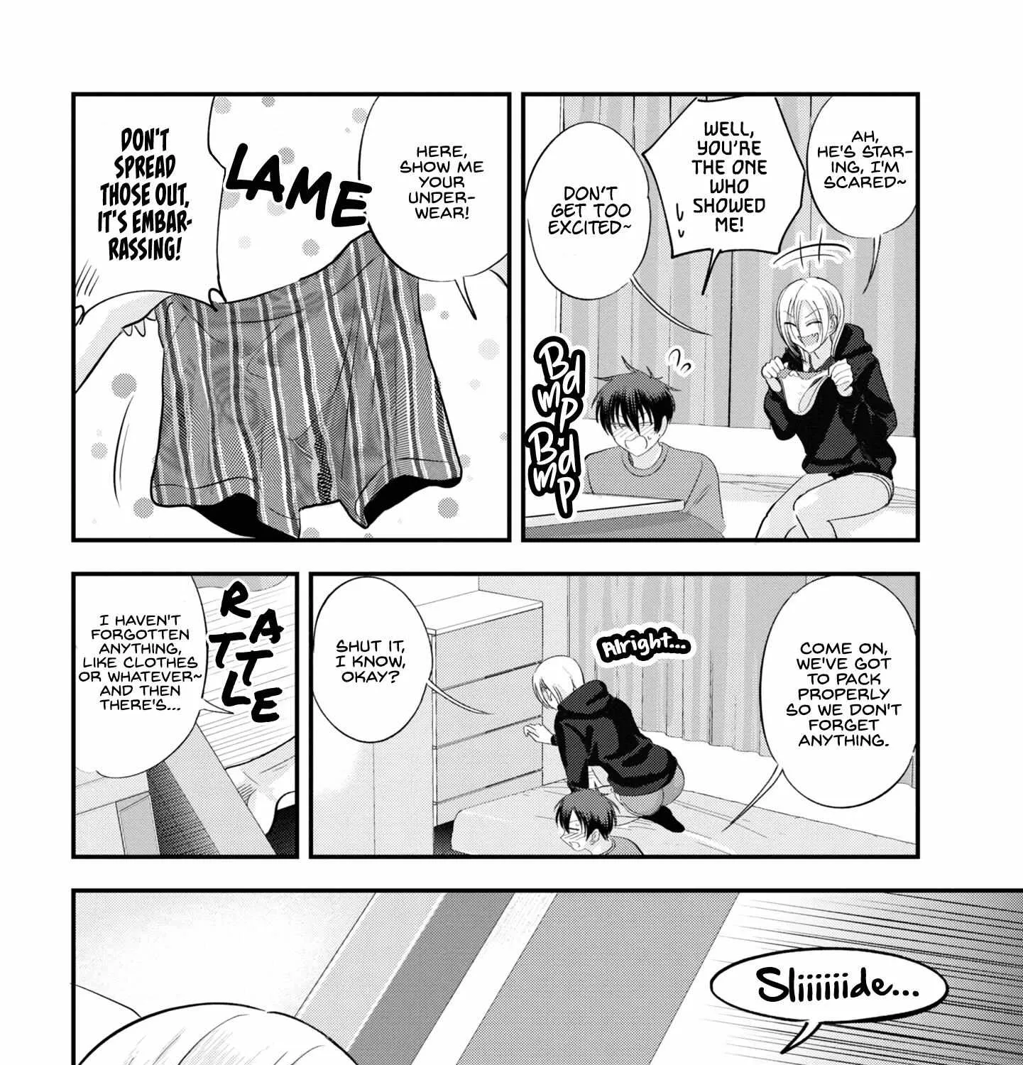 Please Go Home, Akutsu-San! Chapter 141.2 page 4 - 
