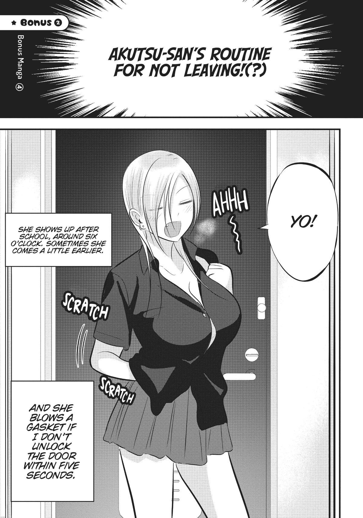 Please Go Home, Akutsu-San! Chapter 145.1 page 5 - 