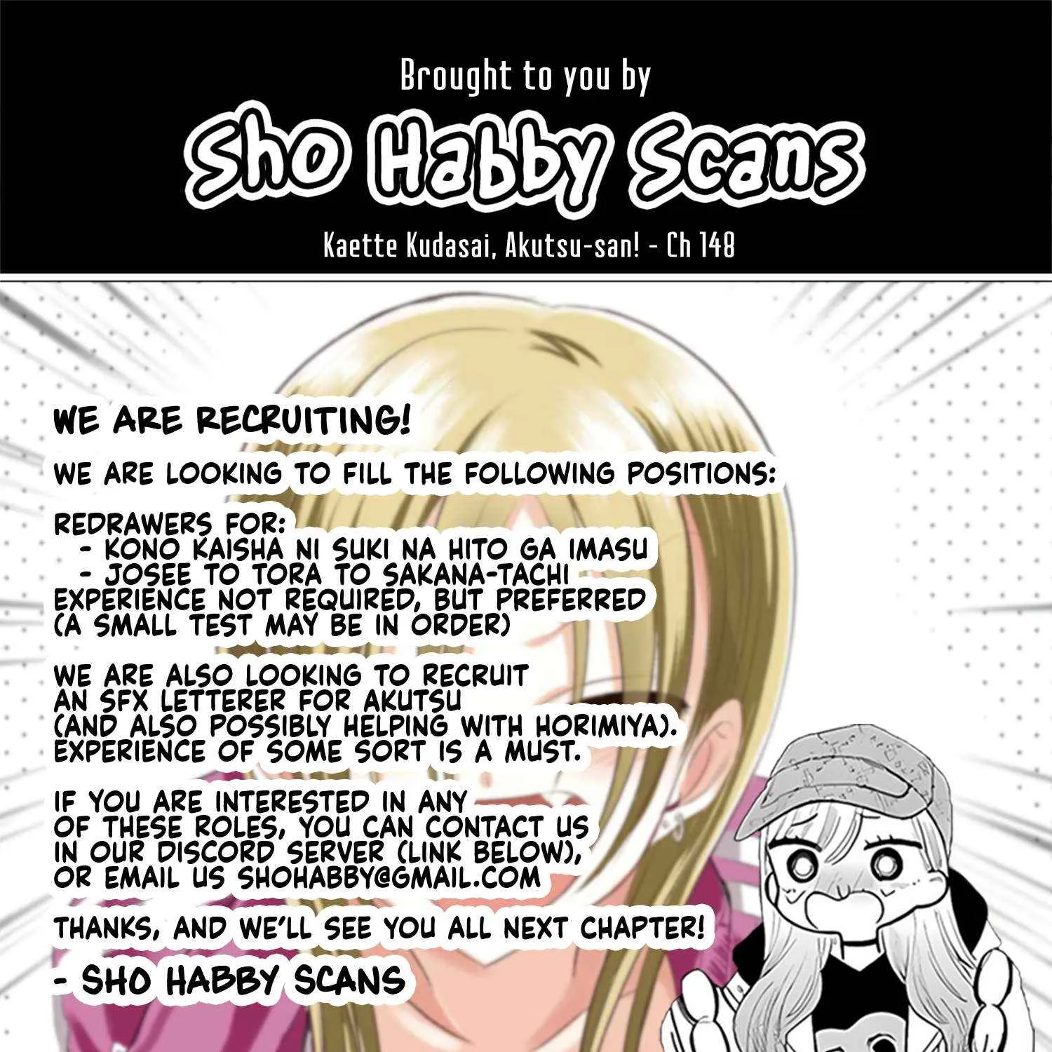 Please Go Home, Akutsu-San! Chapter 148 page 18 - 