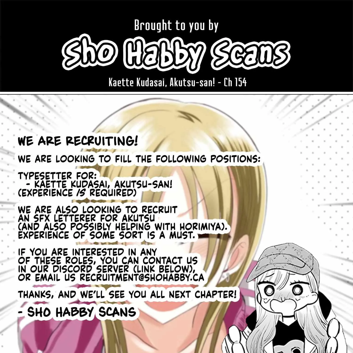 Please Go Home, Akutsu-San! Chapter 154 page 18 - 