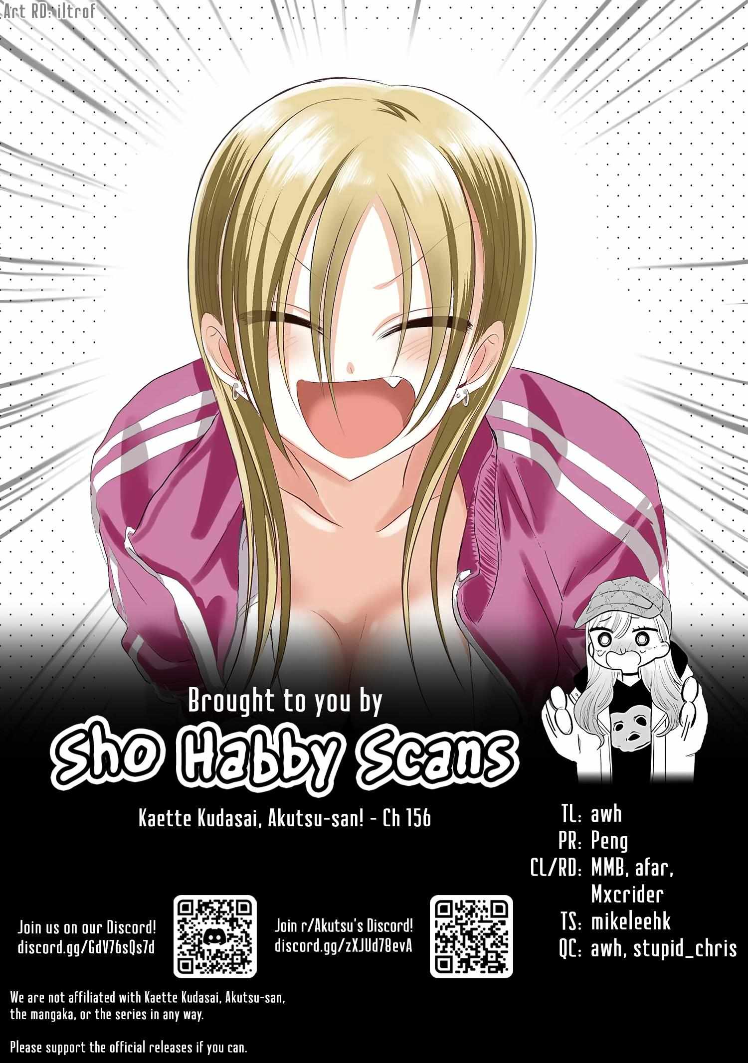 Please Go Home, Akutsu-San! Chapter 156 page 11 - 
