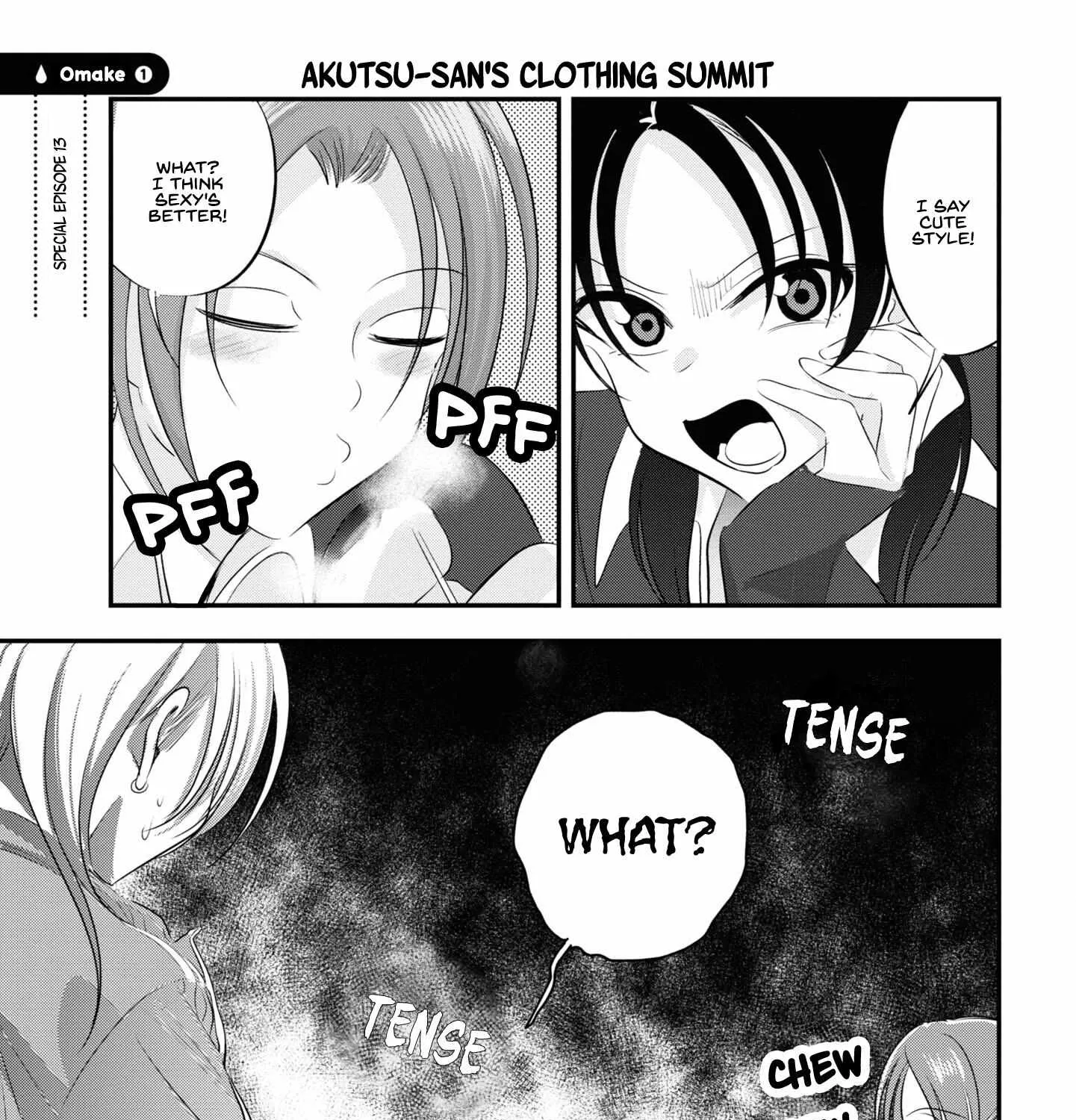 Please Go Home, Akutsu-San! Chapter 158.1 page 1 - 