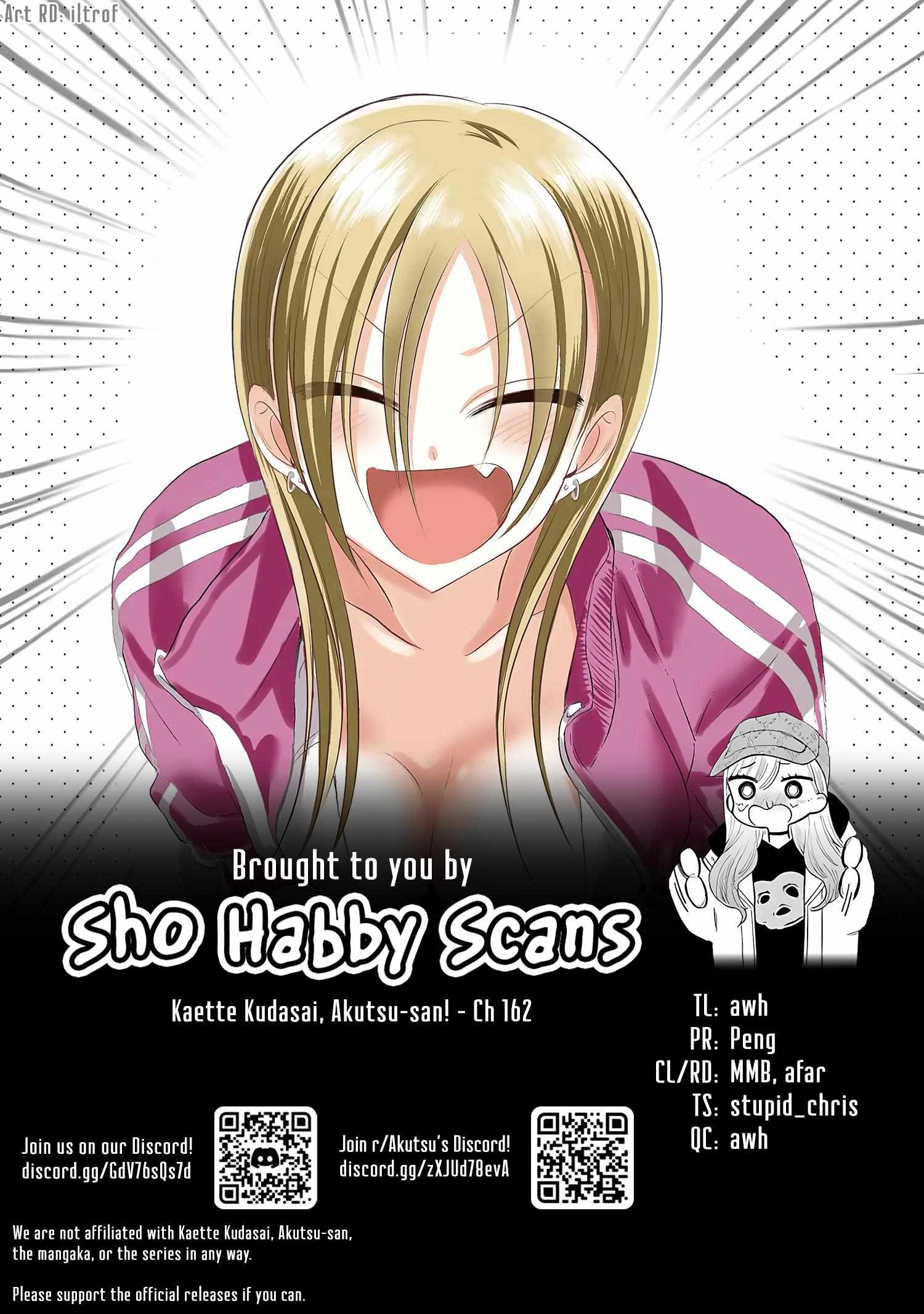 Please Go Home, Akutsu-San! Chapter 162 page 9 - 
