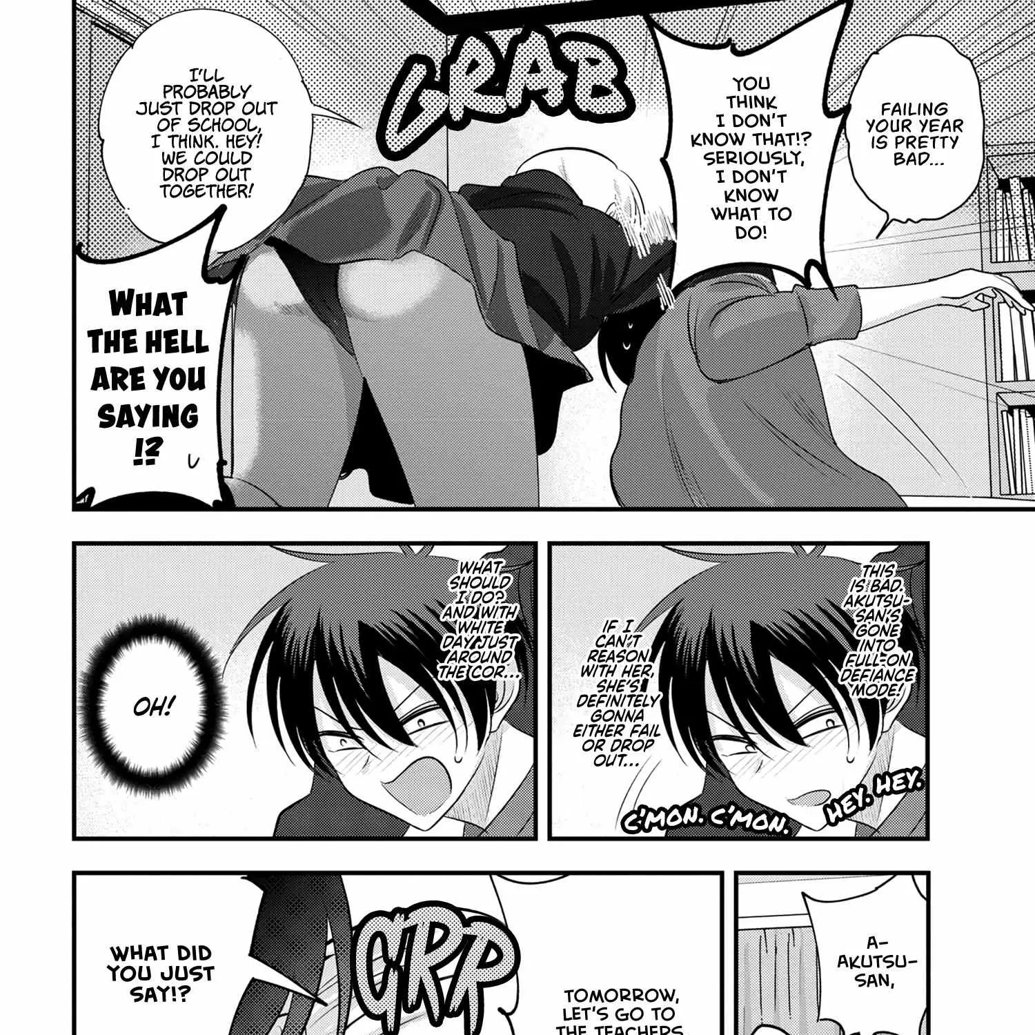 Please Go Home, Akutsu-San! Chapter 163 page 8 - 