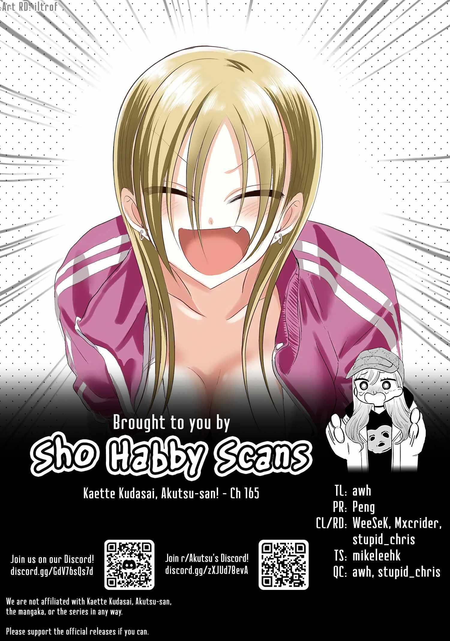 Please Go Home, Akutsu-San! Chapter 165 page 11 - 