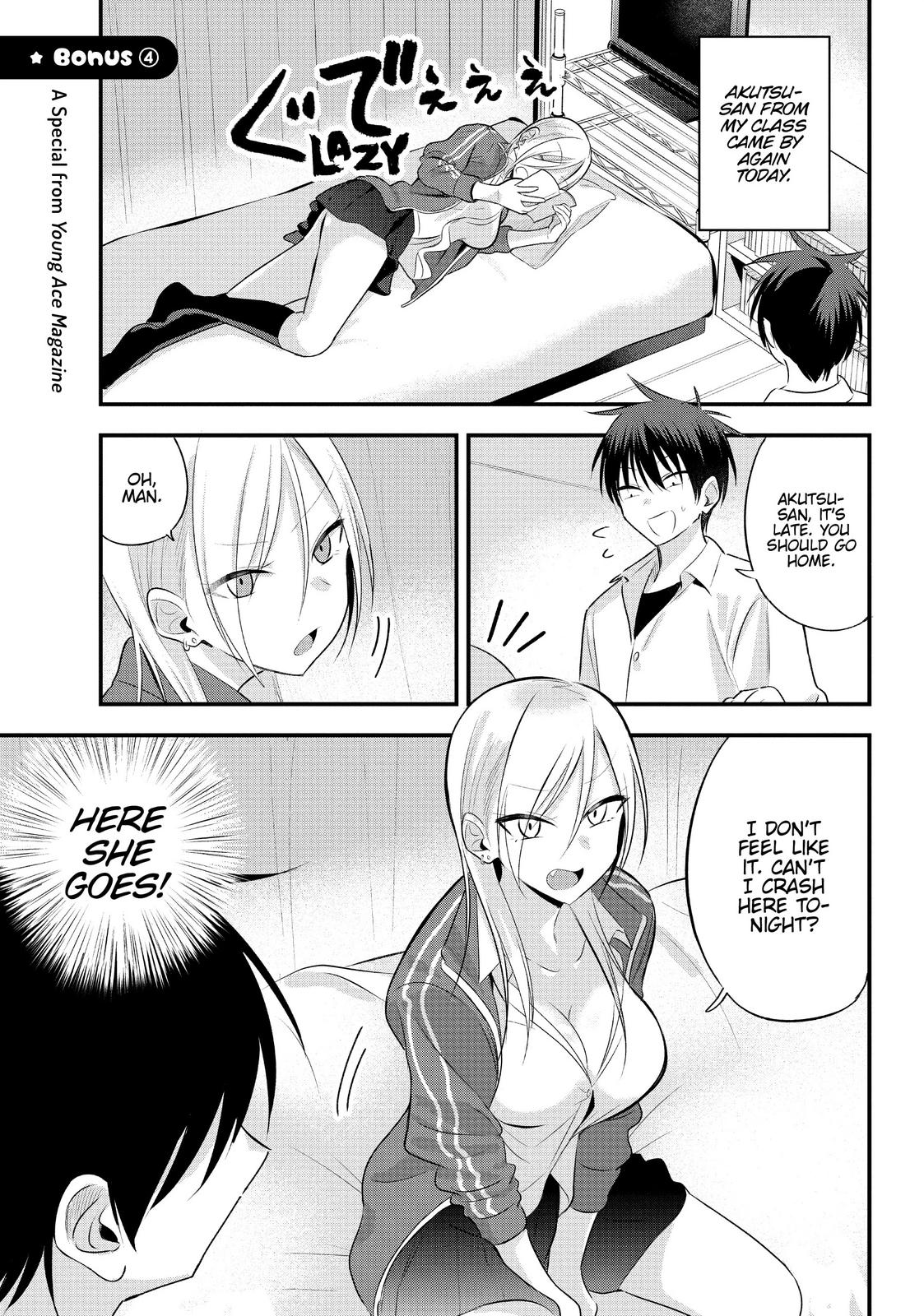 Please Go Home, Akutsu-San! Chapter 166.1 page 13 - 