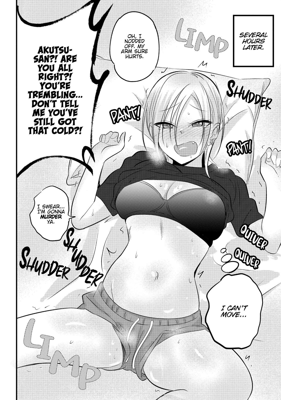 Please Go Home, Akutsu-San! Chapter 166.1 page 8 - 