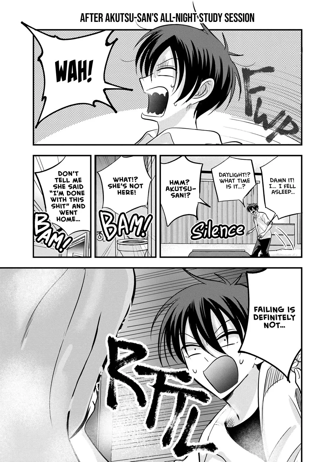 Please Go Home, Akutsu-San! Chapter 170.5 page 1 - 