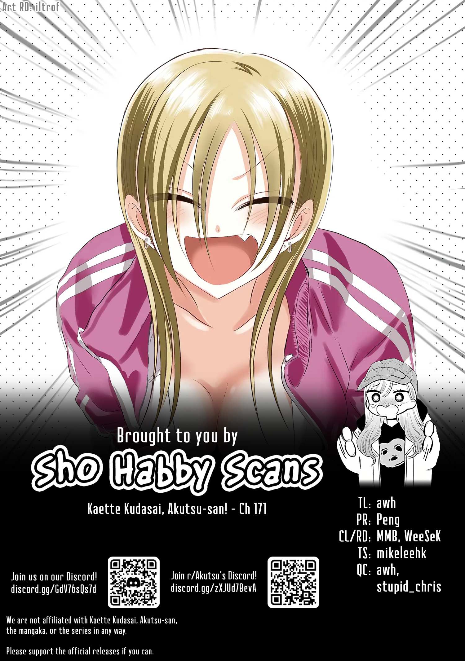 Please Go Home, Akutsu-San! Chapter 171 page 9 - 