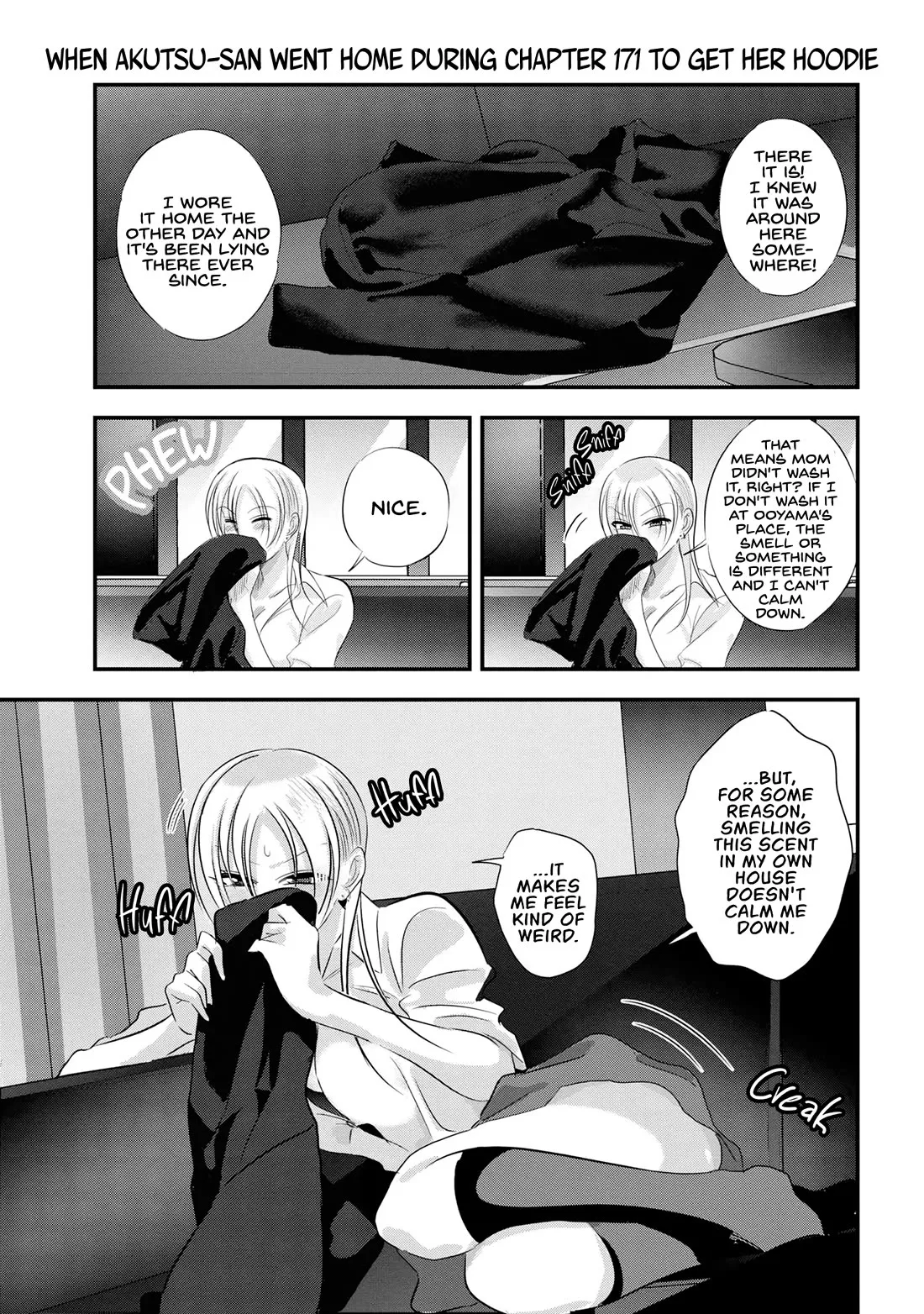Please Go Home, Akutsu-San! Chapter 174.5 page 1 - 