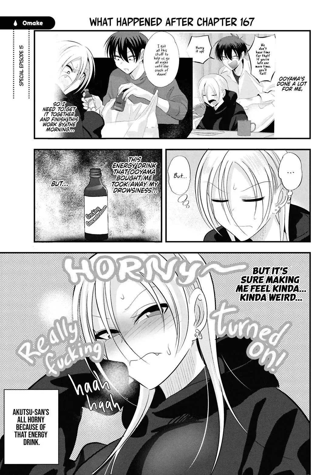 Please Go Home, Akutsu-San! Chapter 175.5 page 1 - 
