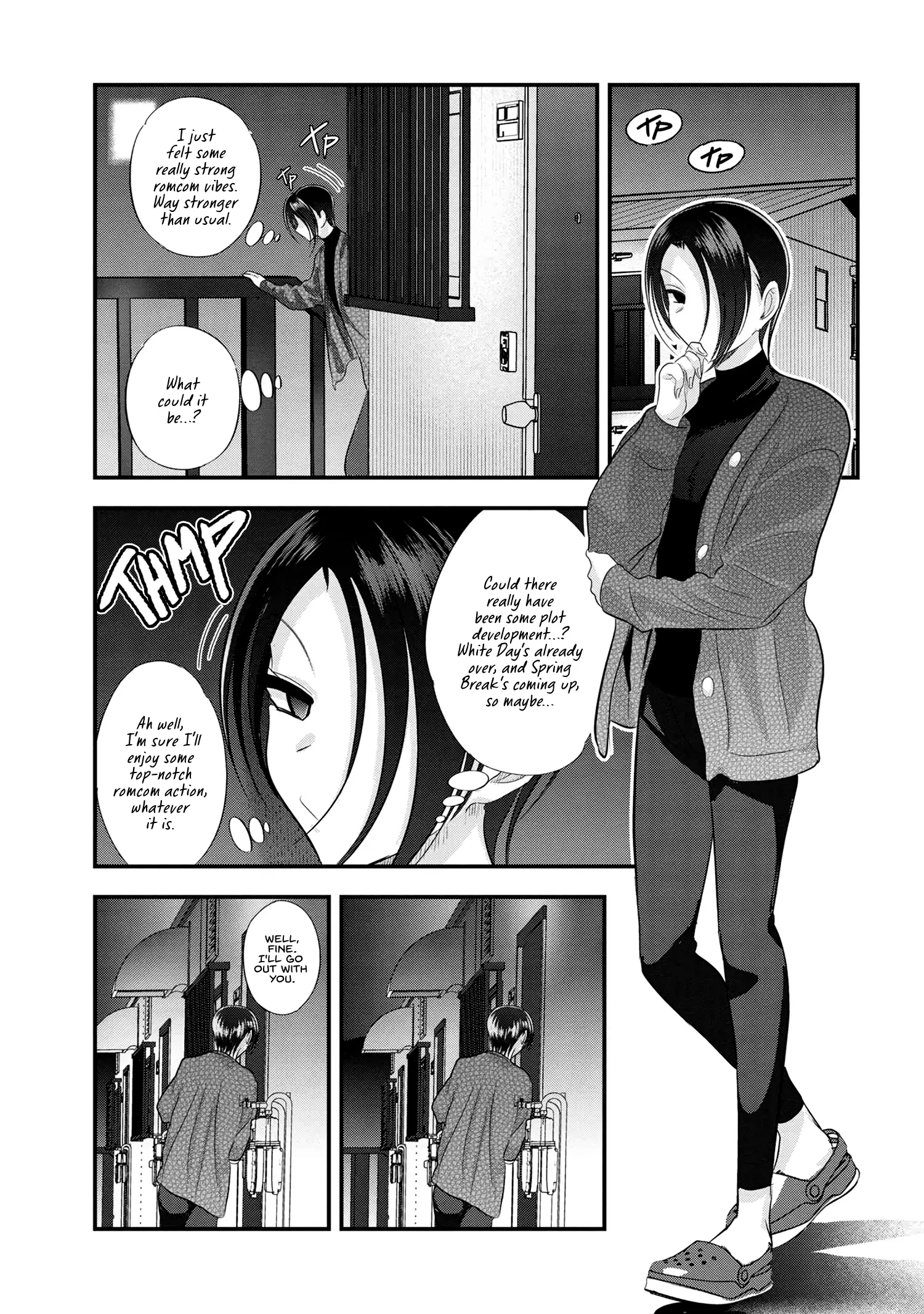 Please Go Home, Akutsu-San! Chapter 176.5 page 1 - 