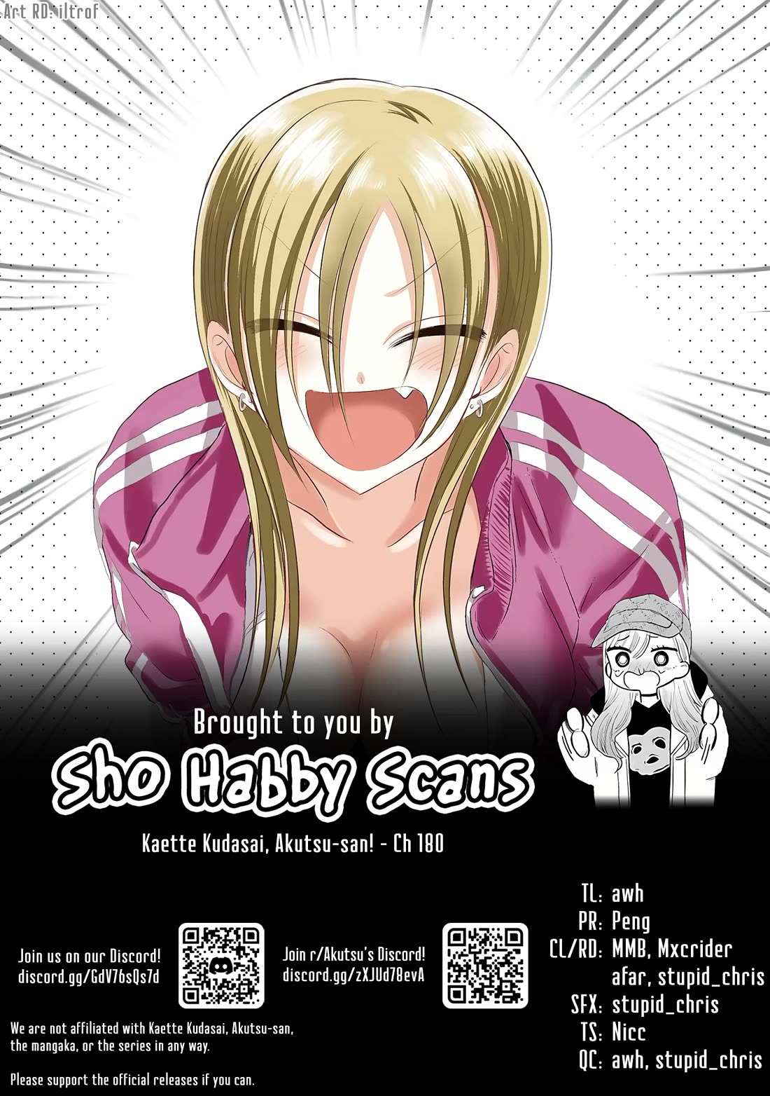 Please Go Home, Akutsu-San! Chapter 180 page 11 - 