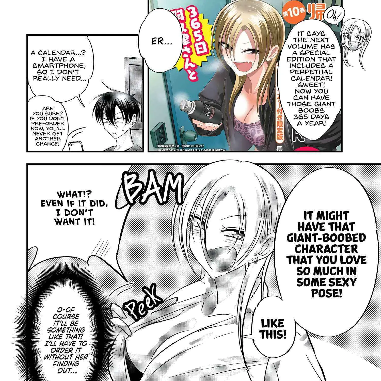 Please Go Home, Akutsu-San! Chapter 189.3 page 5 - 
