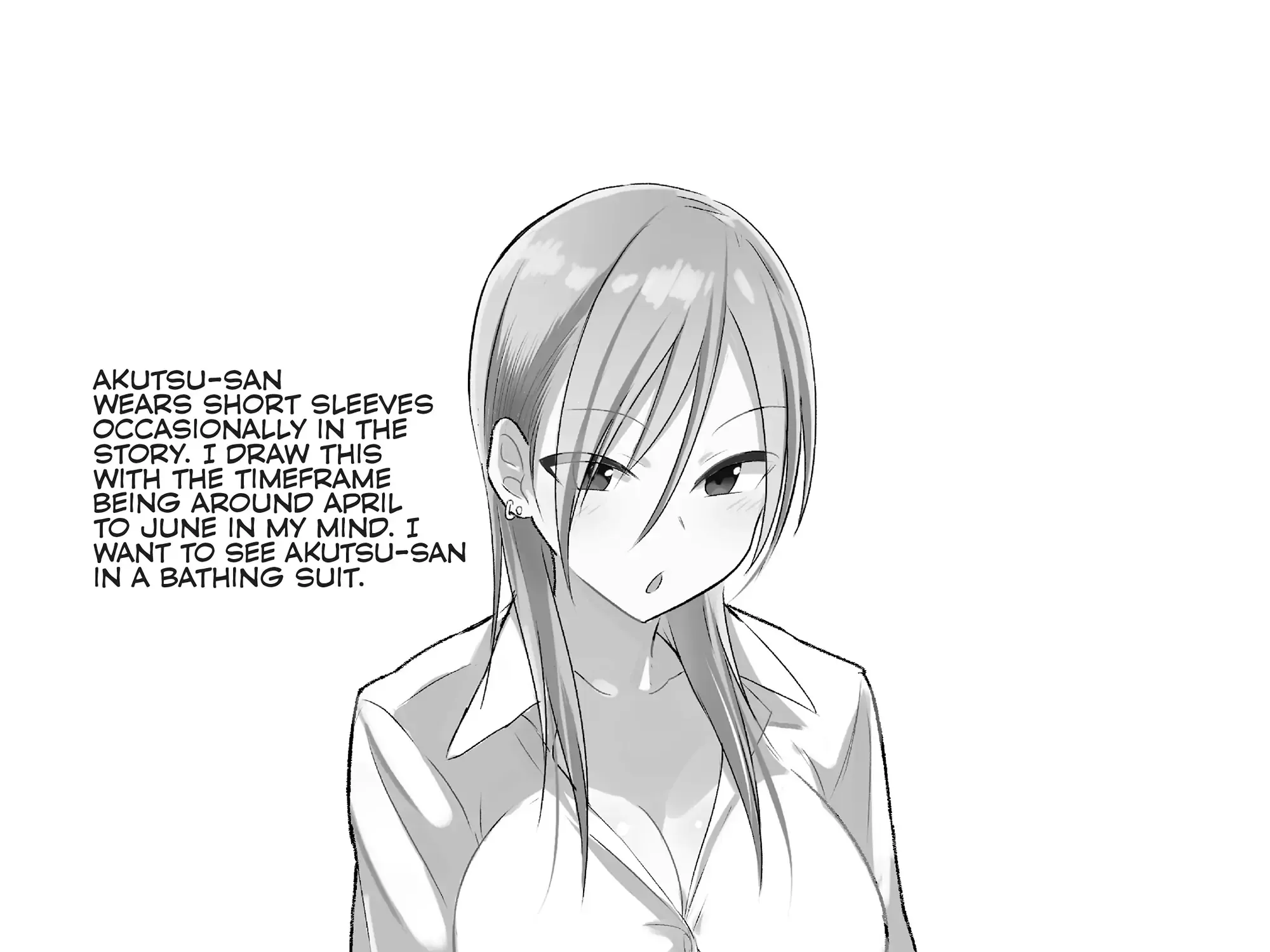 Please Go Home, Akutsu-San! Chapter 27.5 page 6 - 