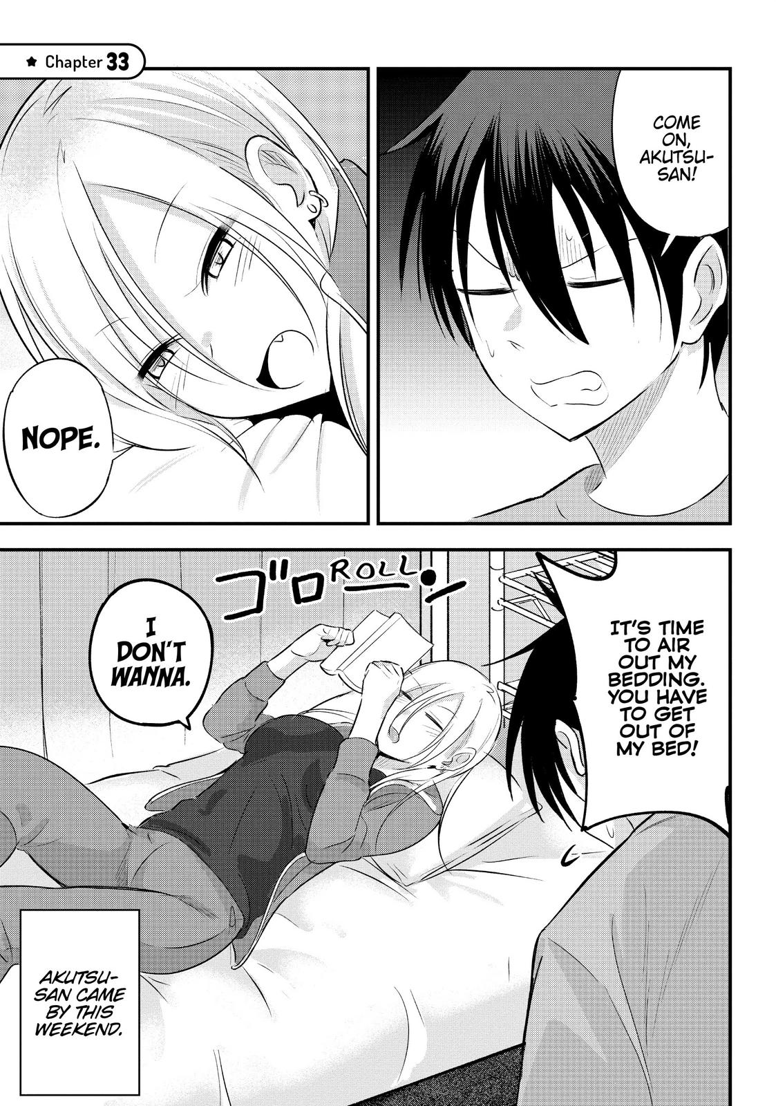 Please Go Home, Akutsu-San! Chapter 33.1 page 1 - 