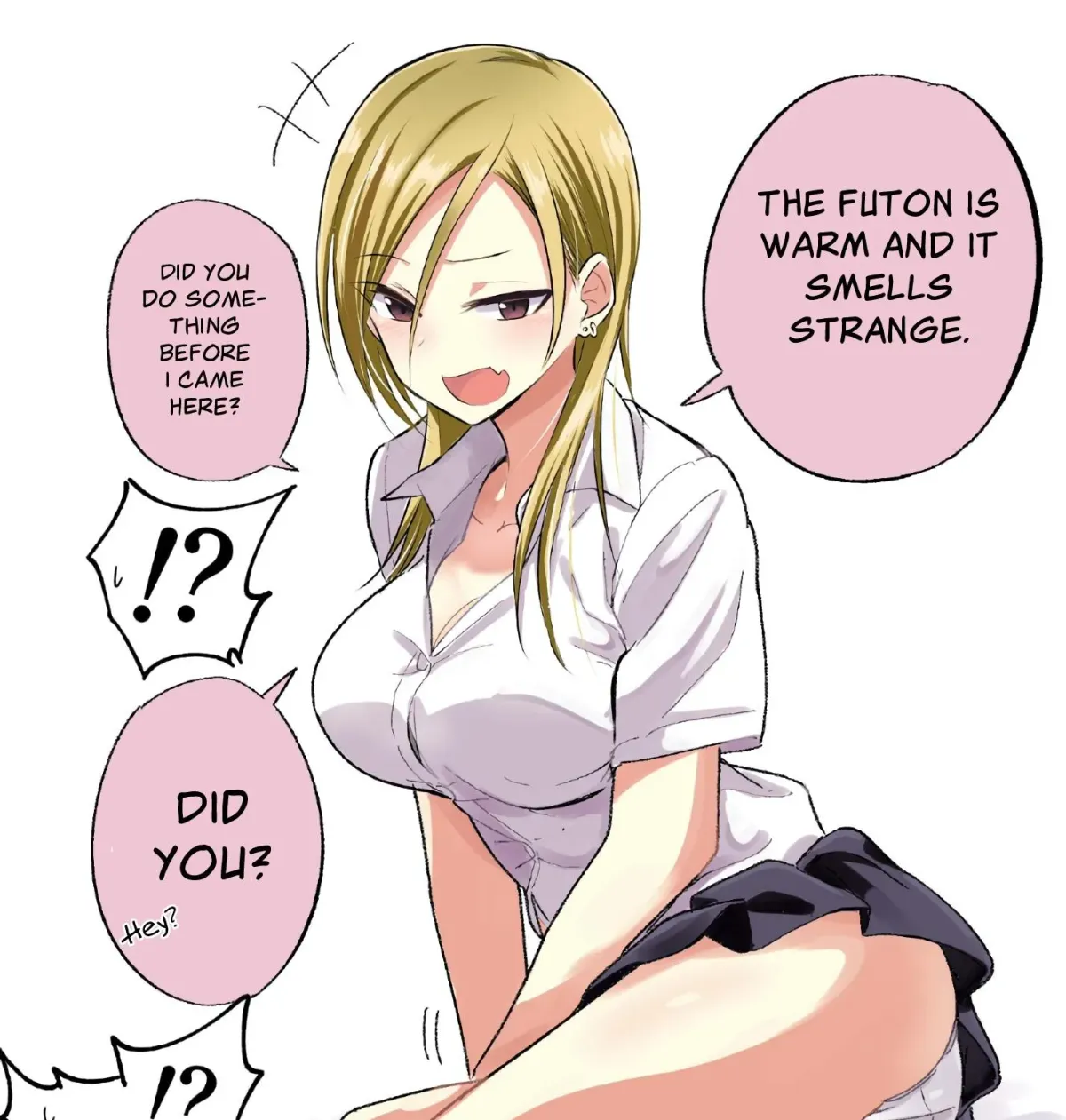 Please Go Home, Akutsu-San! Chapter 38.1 page 5 - 