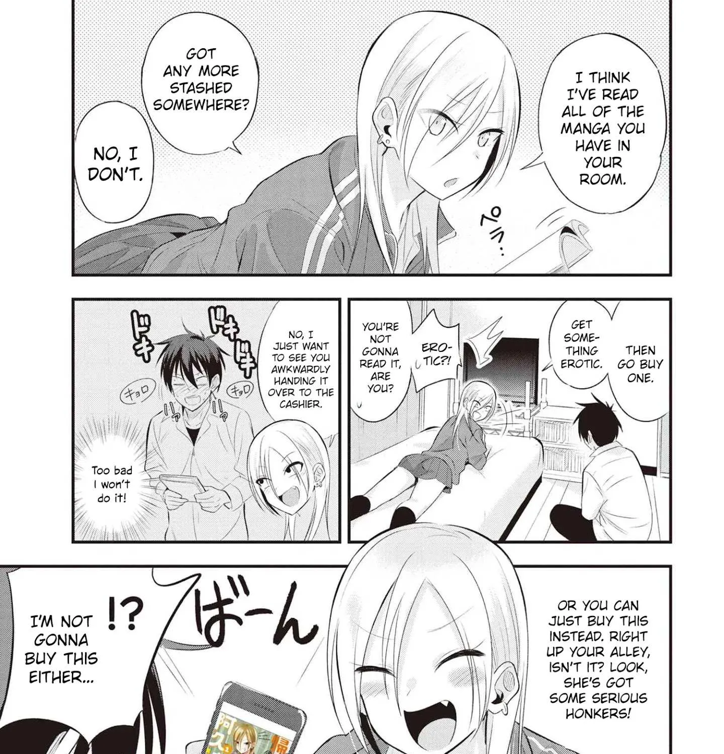 Please Go Home, Akutsu-San! Chapter 38.5 page 1 - 