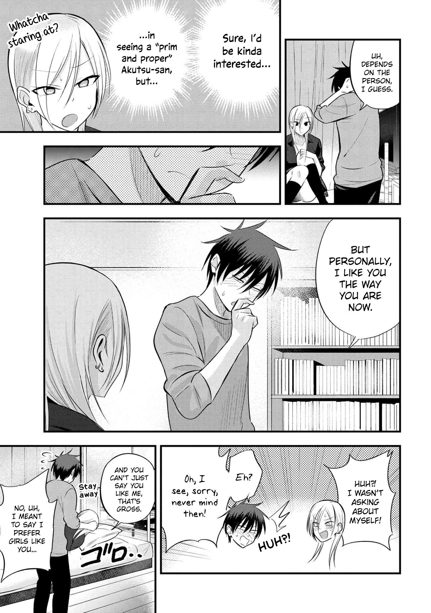 Please Go Home, Akutsu-San! Chapter 38 page 3 - 