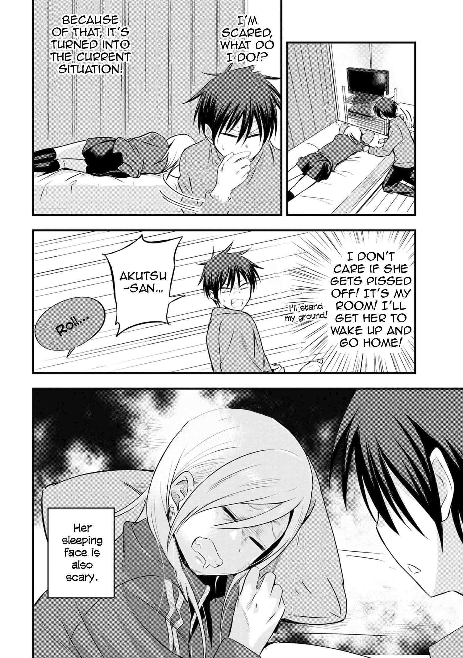 Please Go Home, Akutsu-San! Chapter 4 page 3 - 