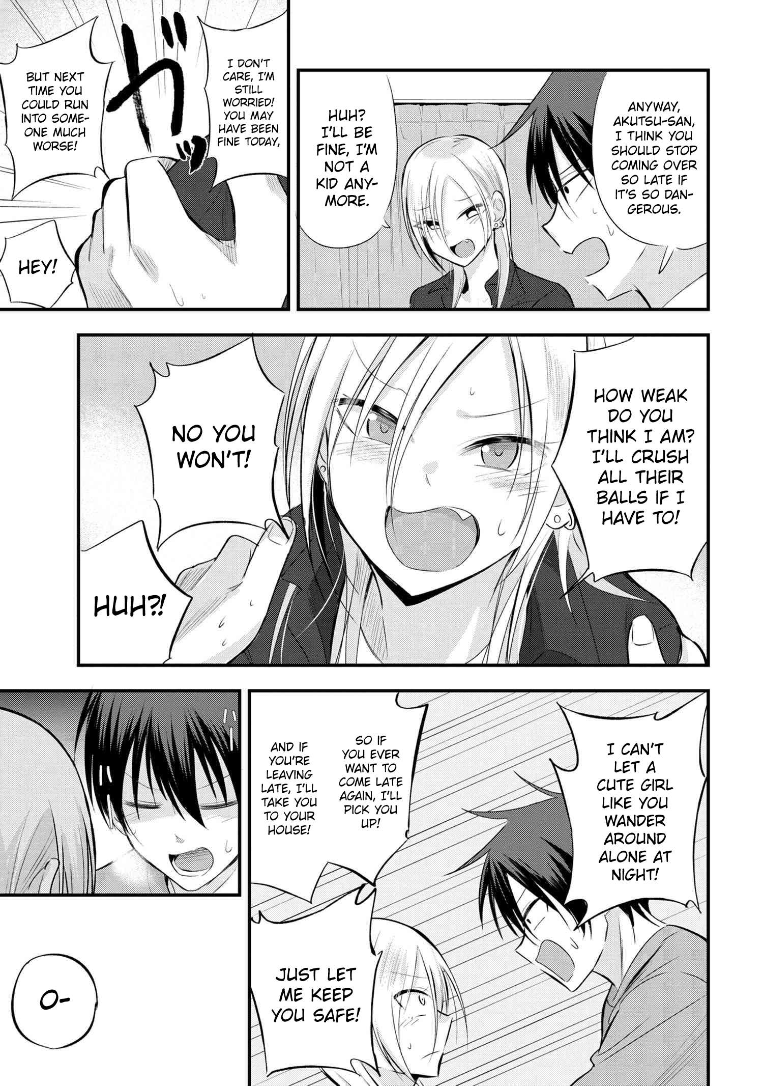 Please Go Home, Akutsu-San! Chapter 40 page 3 - 