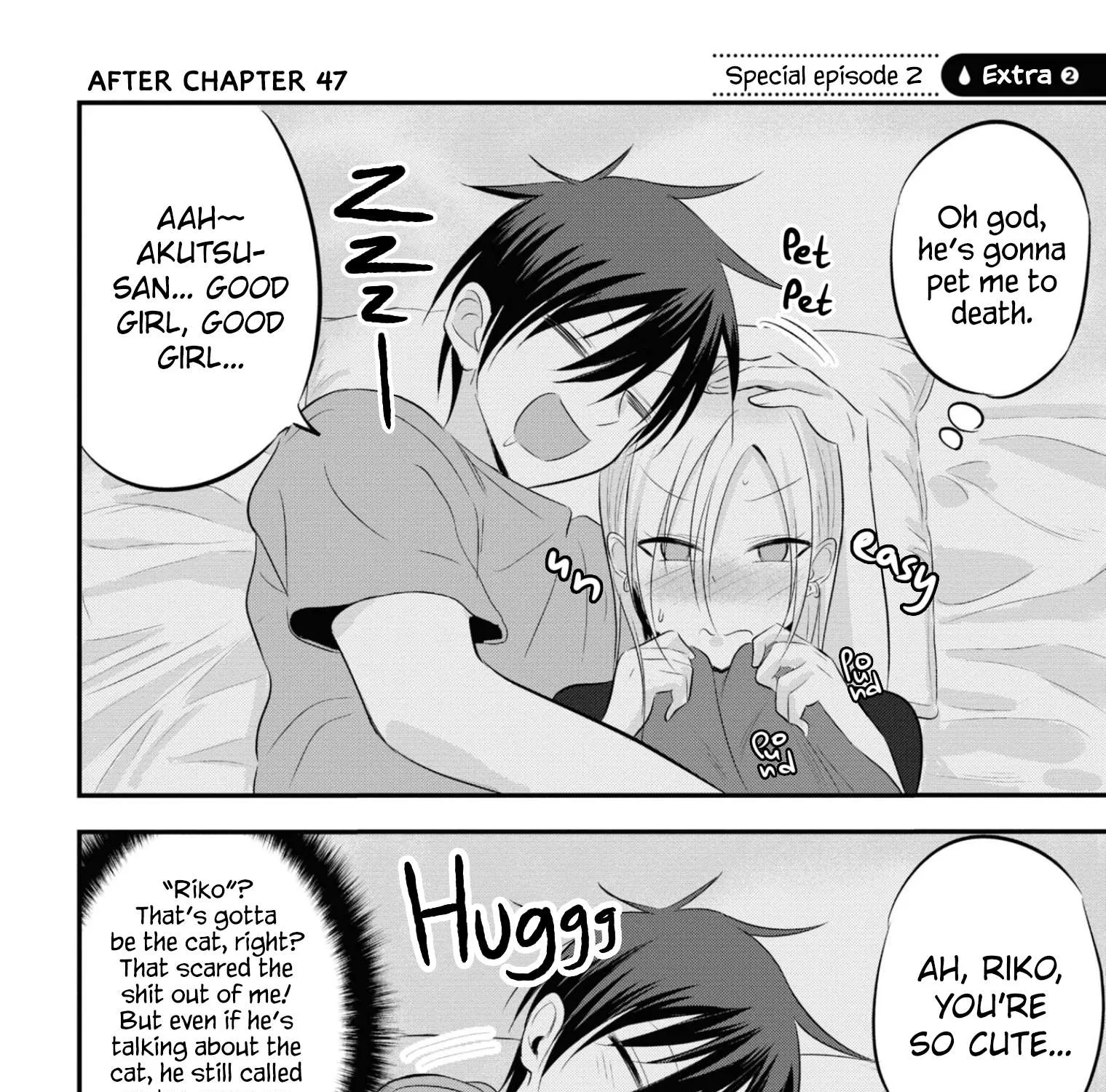 Please Go Home, Akutsu-San! Chapter 47.5 page 1 - 