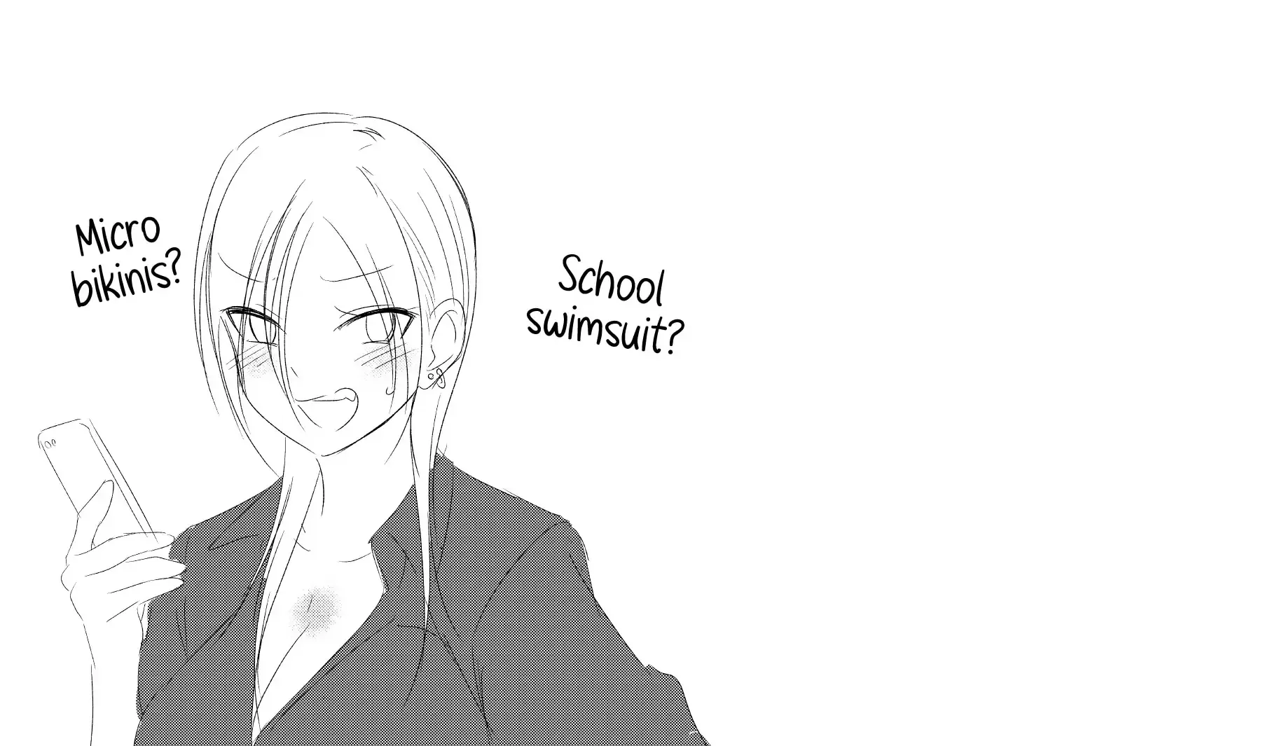 Please Go Home, Akutsu-San! Chapter 49.1 page 12 - 