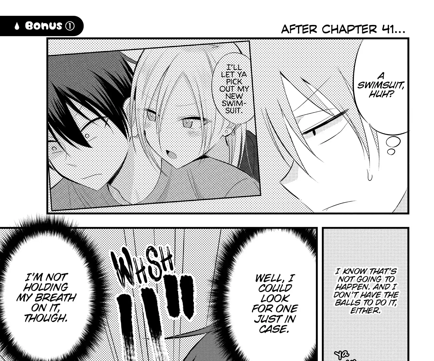 Please Go Home, Akutsu-San! Chapter 49.1 page 3 - 