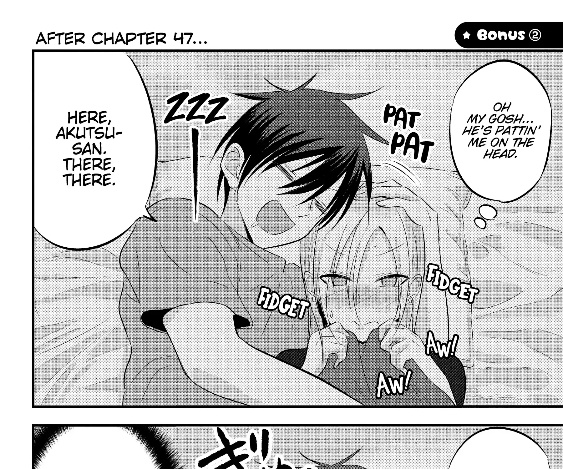 Please Go Home, Akutsu-San! Chapter 49.2 page 1 - 