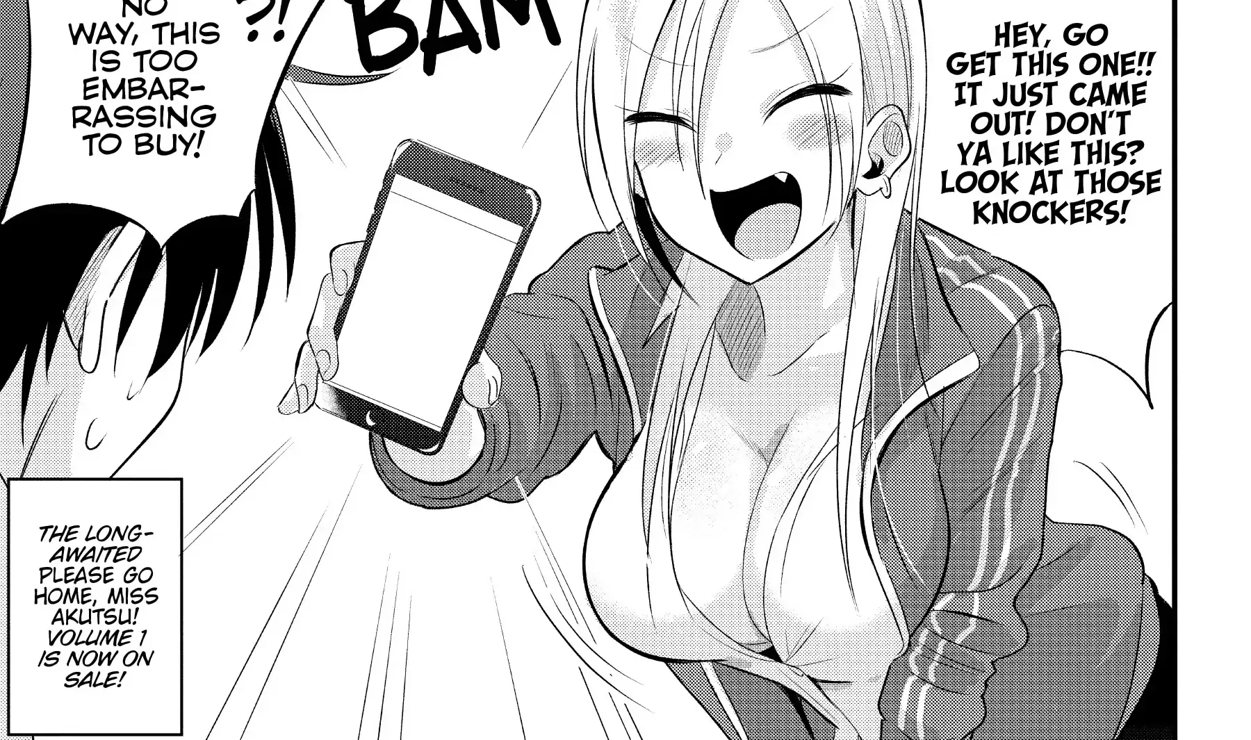 Please Go Home, Akutsu-San! Chapter 49.3 page 3 - 