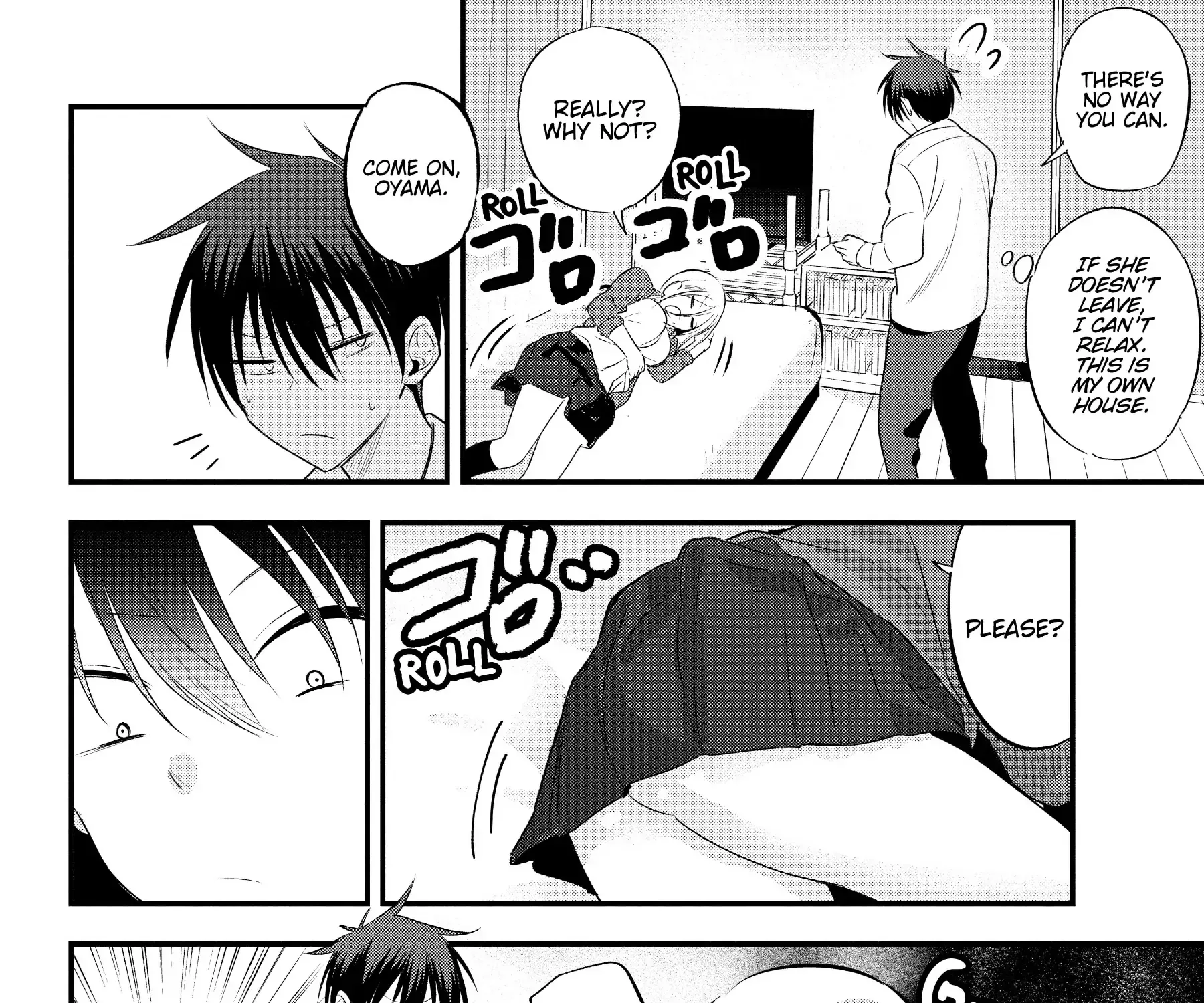 Please Go Home, Akutsu-San! Chapter 49.4 page 5 - 
