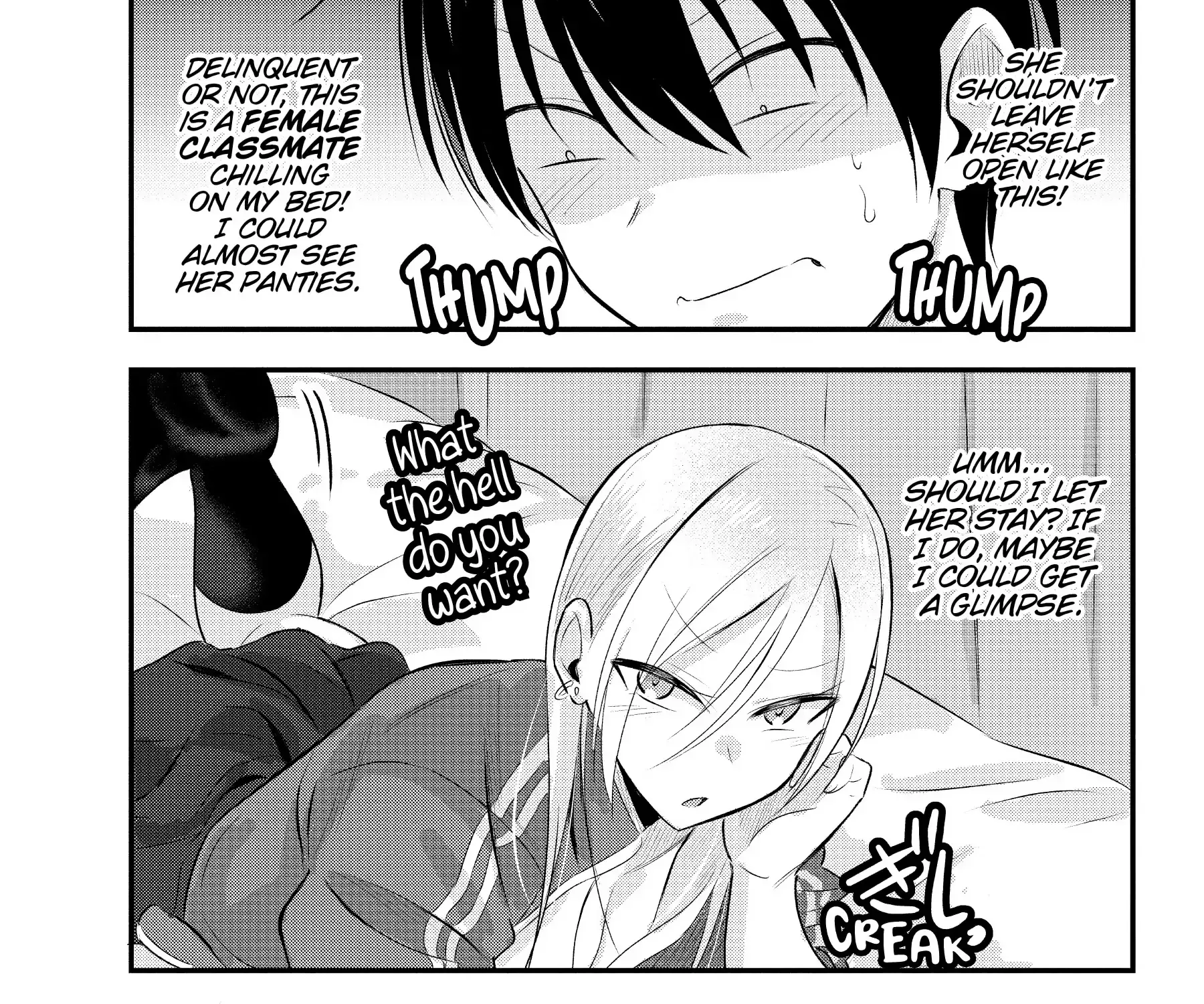 Please Go Home, Akutsu-San! Chapter 49.4 page 7 - 