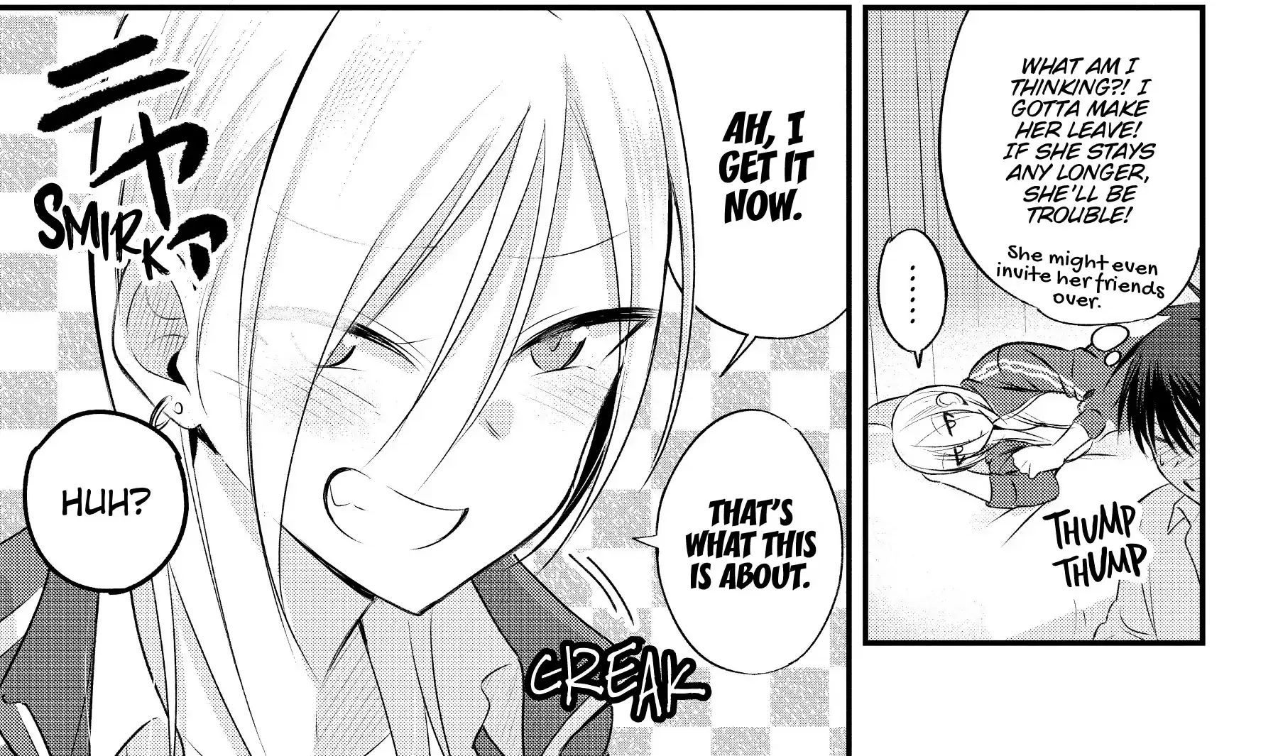 Please Go Home, Akutsu-San! Chapter 49.4 page 8 - 
